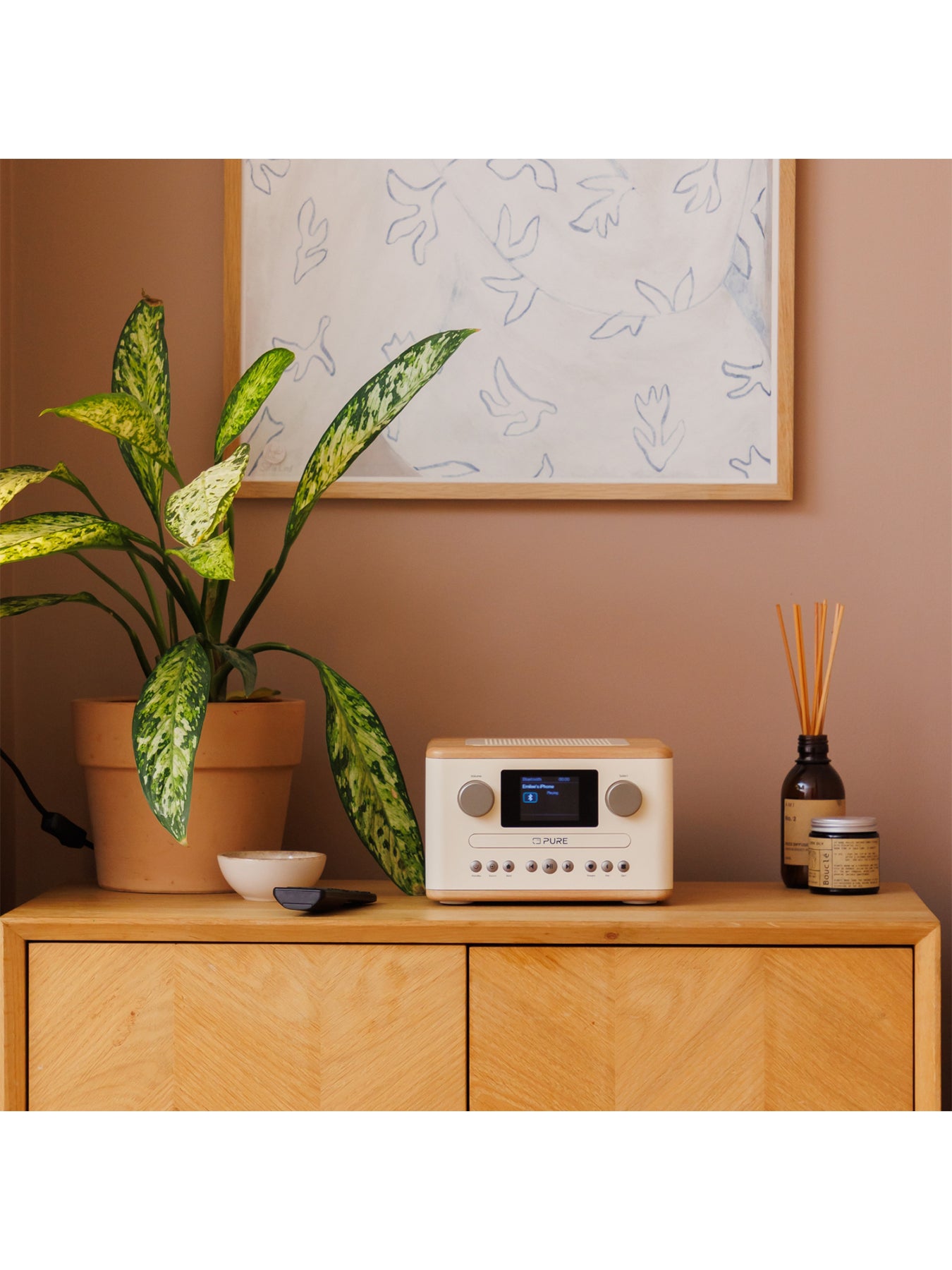 Classic C-D4 DAB Digital Radio White