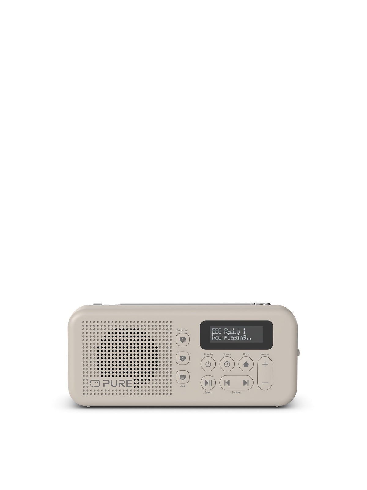 Elan Move Portable Bluetooth DAB Radio Beige