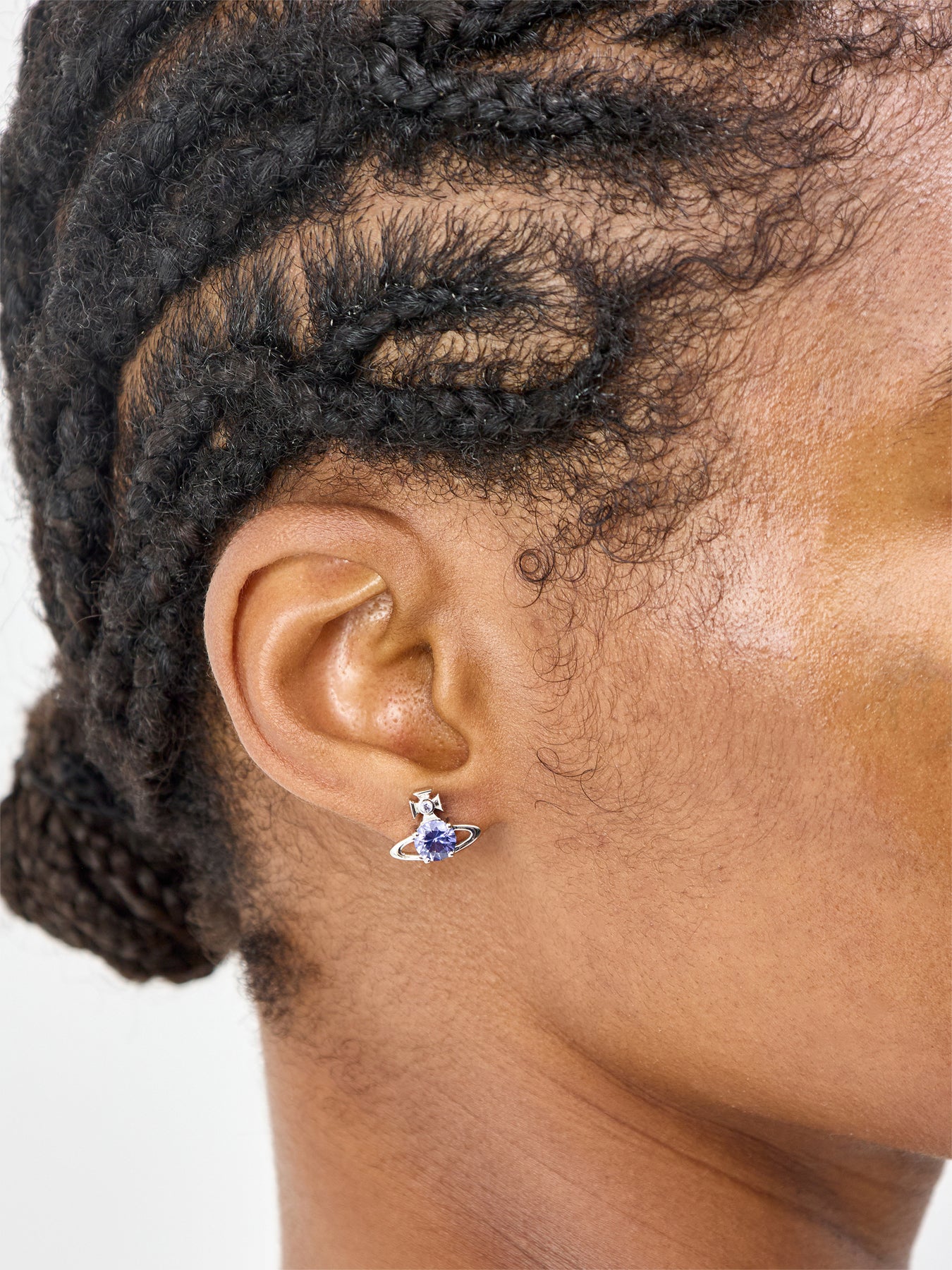 Reina Stud Earrings Lavender