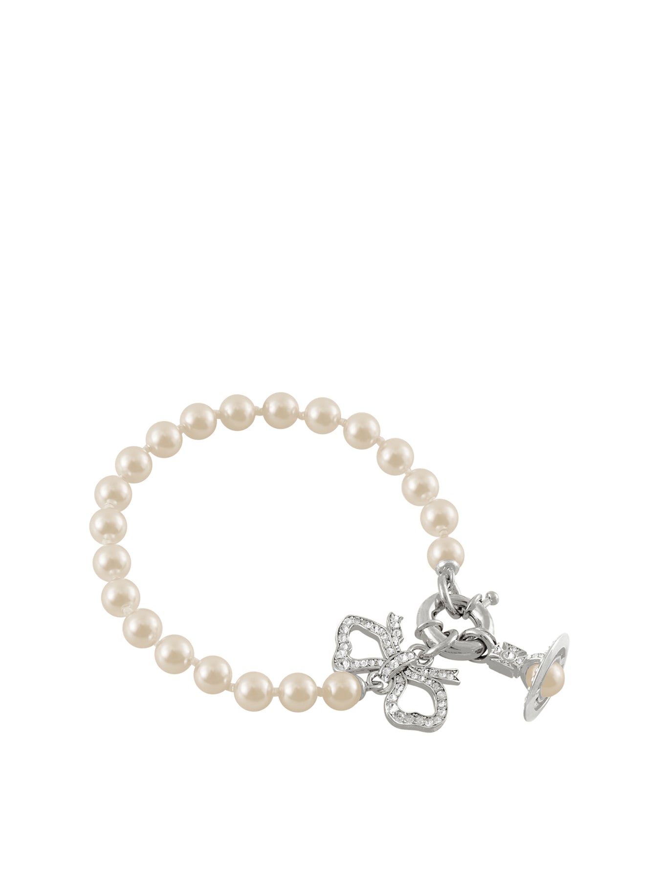 Rigoberta Pearl Bracelet Silver