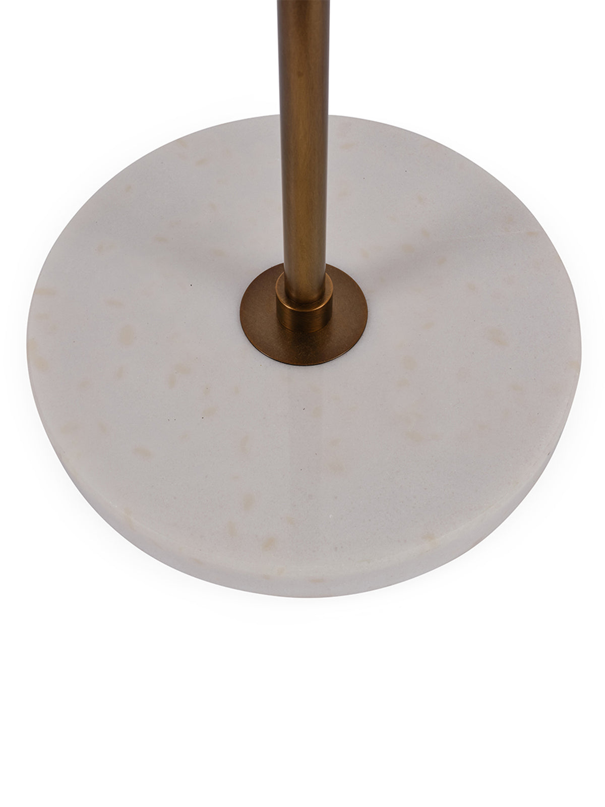 Hollis Porcelain Floor Lamp White/Bronze