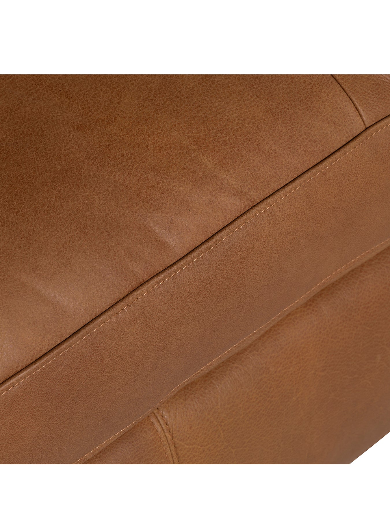 Langley Leather Footstool