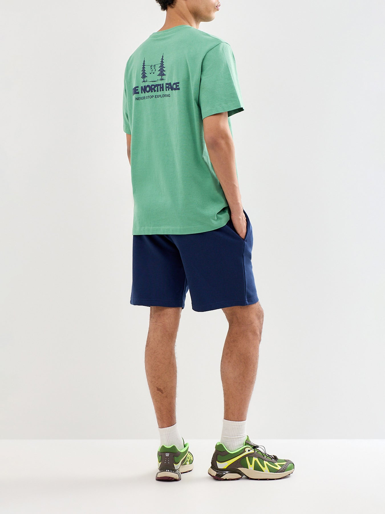 Camping Relaxed T-Shirt Green