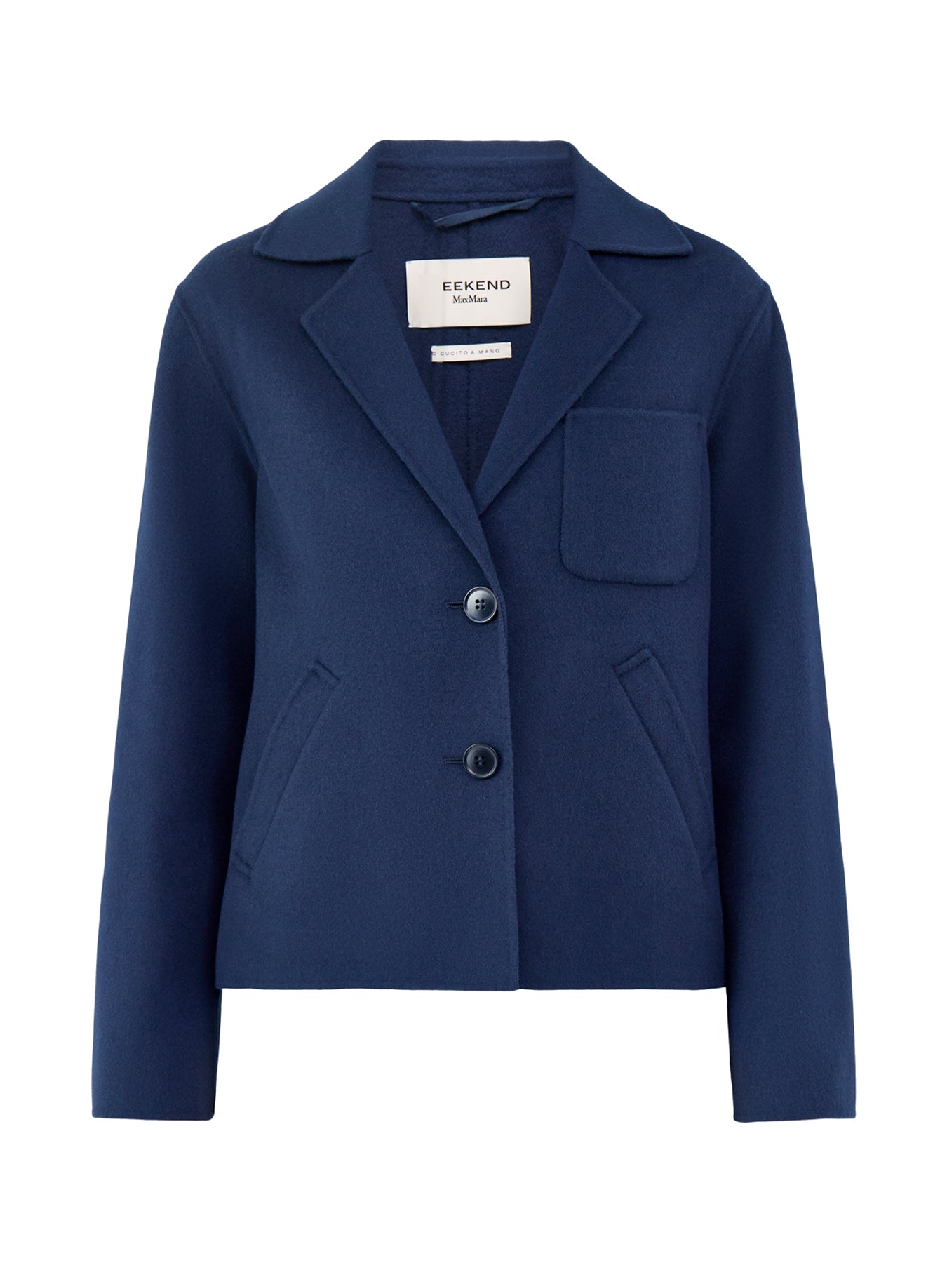 Pelota Wool Coat Blue