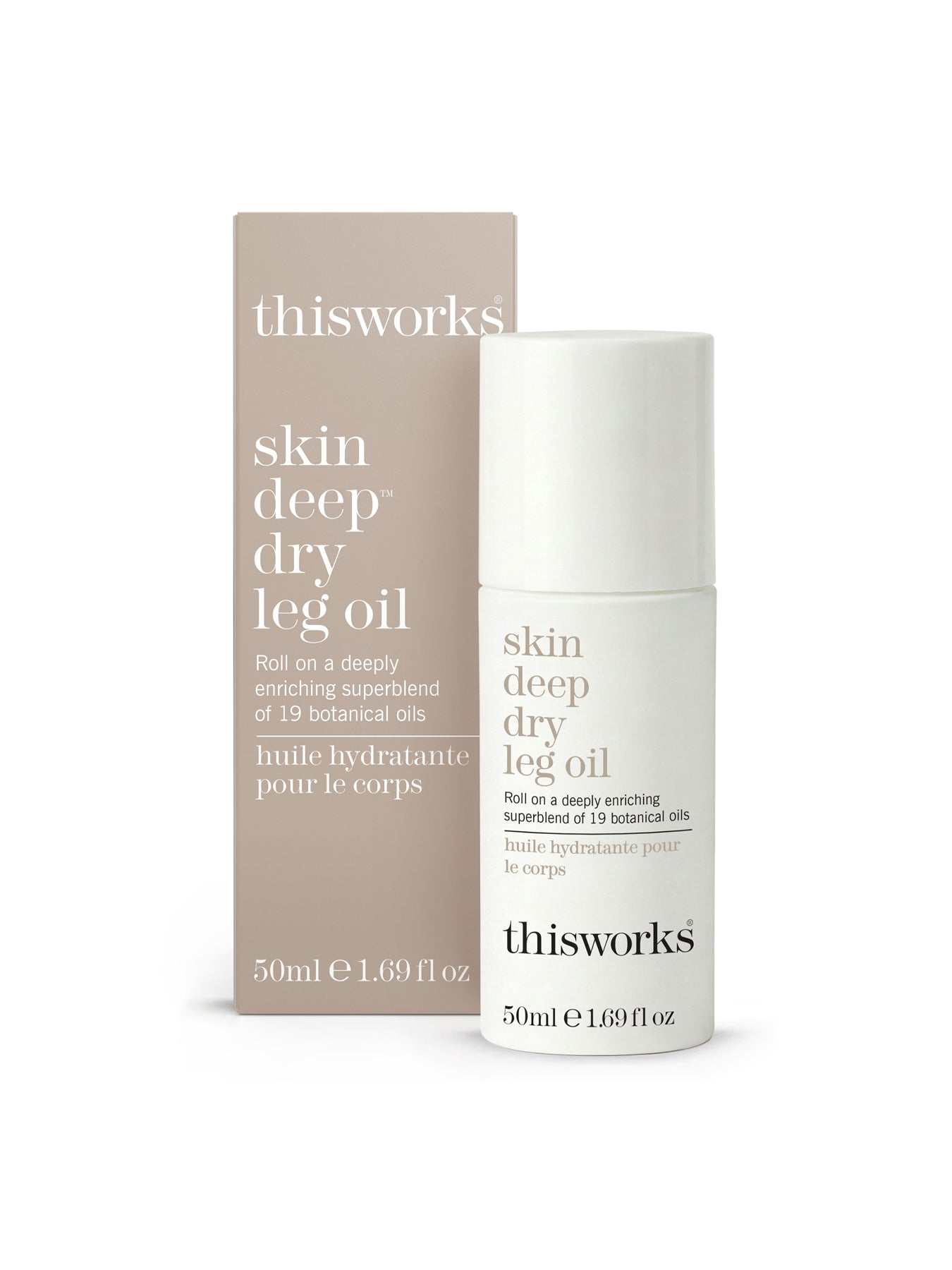 Skin Deep Dry Leg Oil 50ml Roller