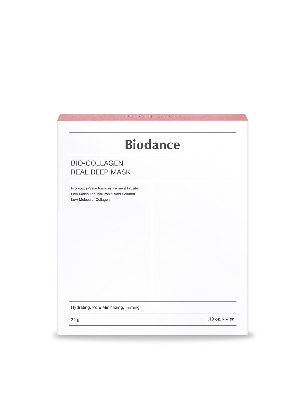 Bio Collagen Sheet Mask Pack of 4