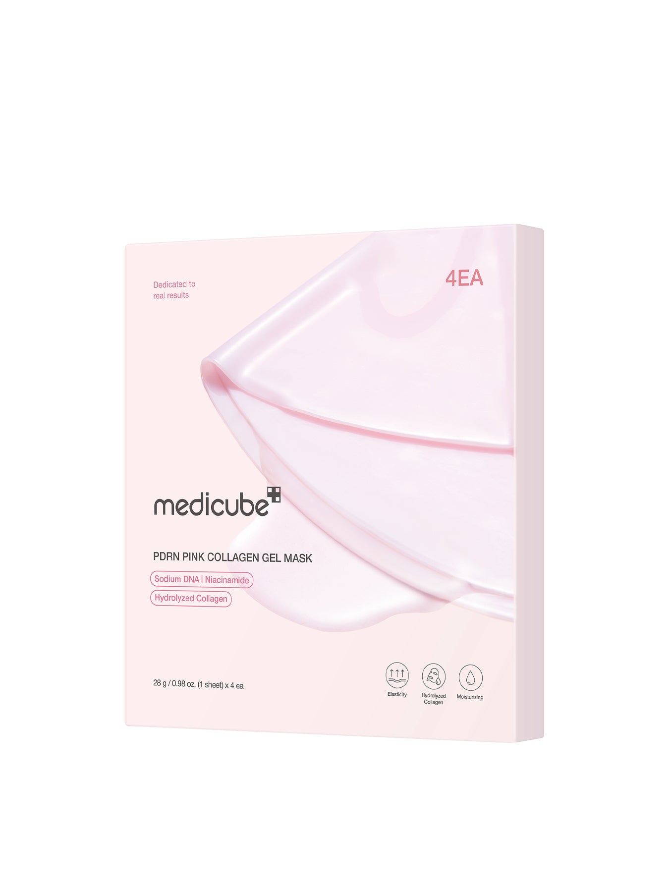 PDRN Pink Collagen Gel Mask 4 Pack