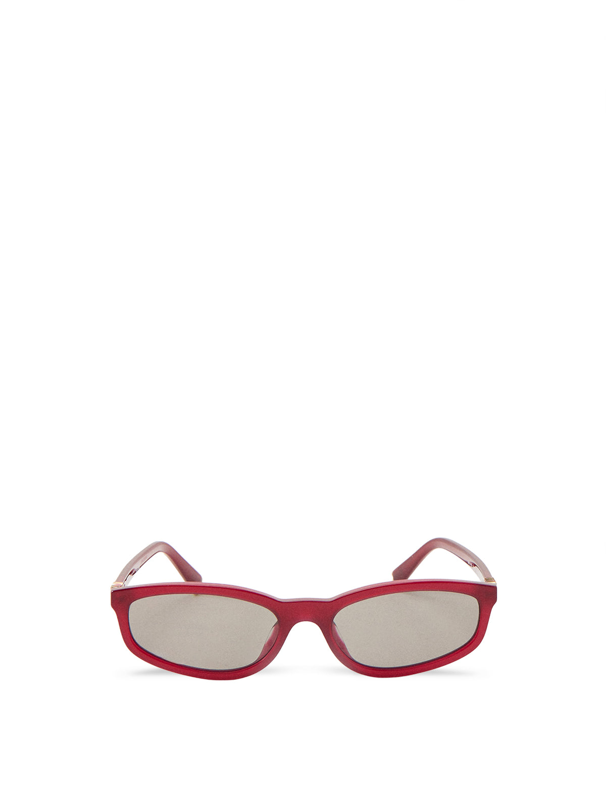 Narrow Sunglasses Burgundy