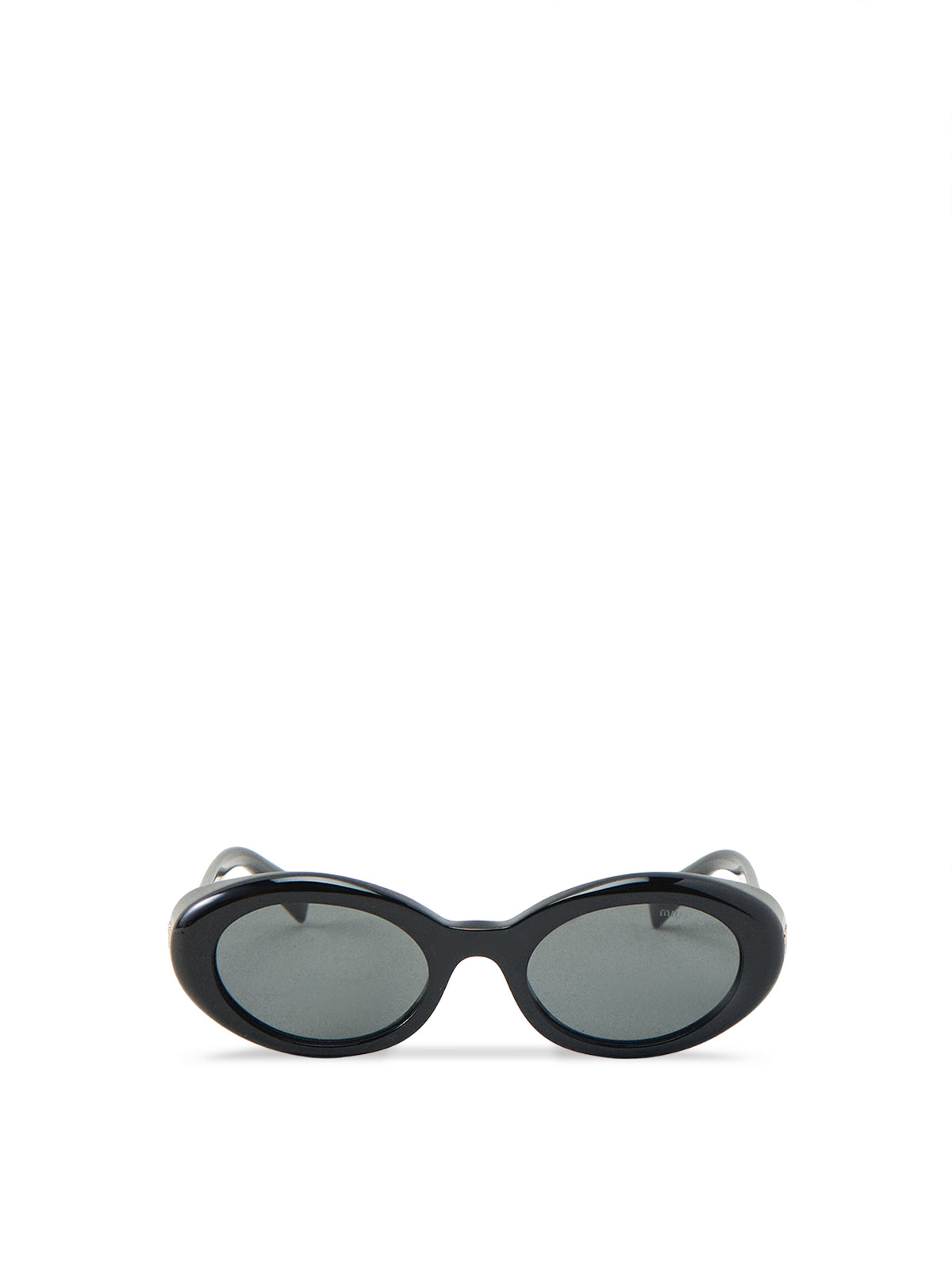 Oval Sunglasses Black