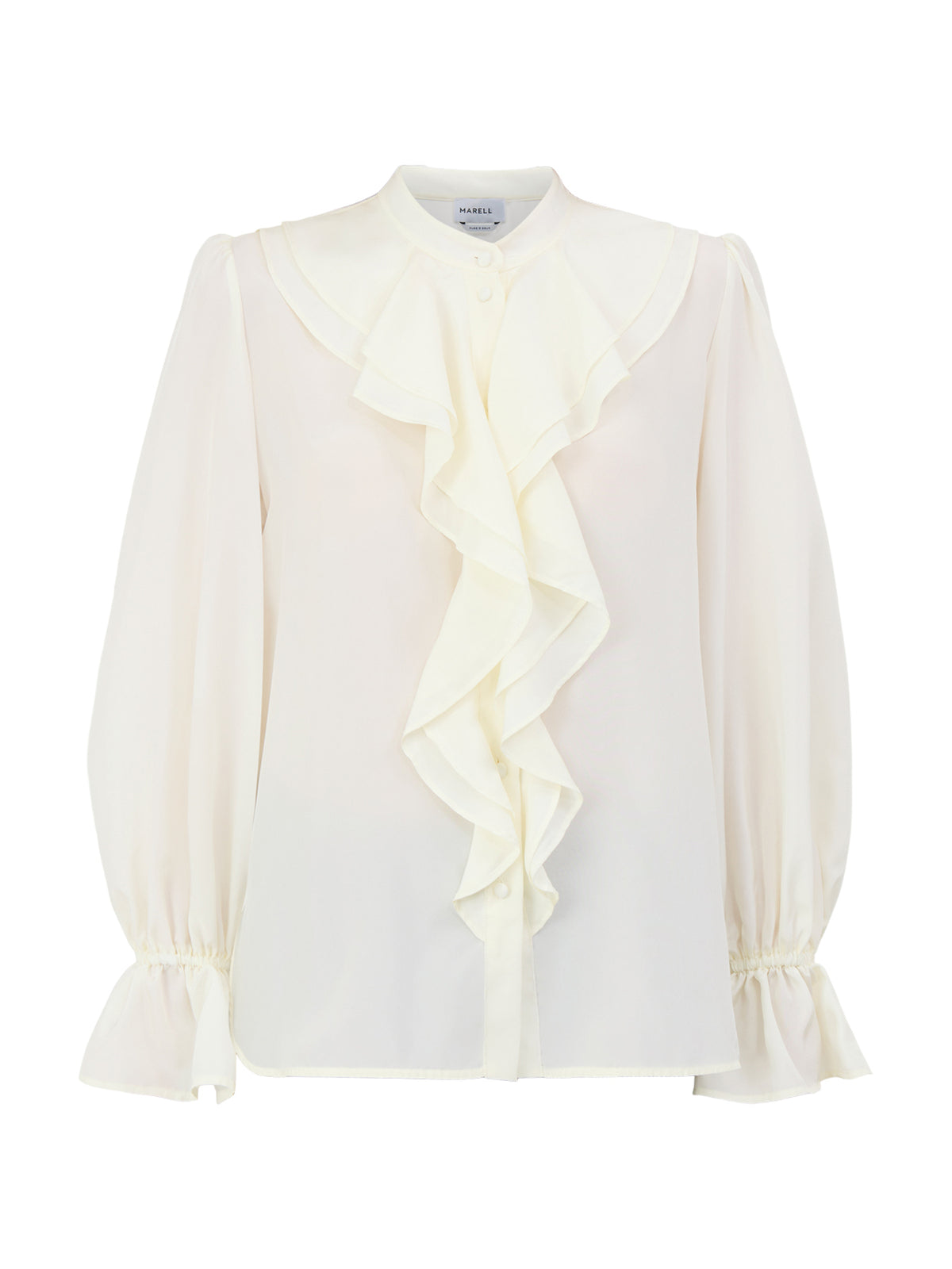 Caldaia Silk Blouse White