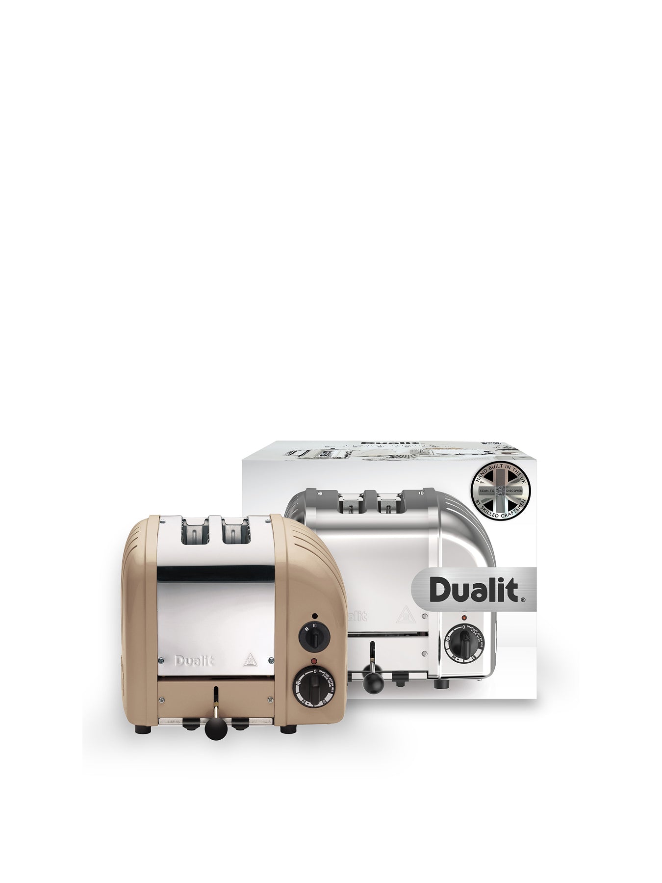 2 Slot AWS Toaster Sandstone Beige