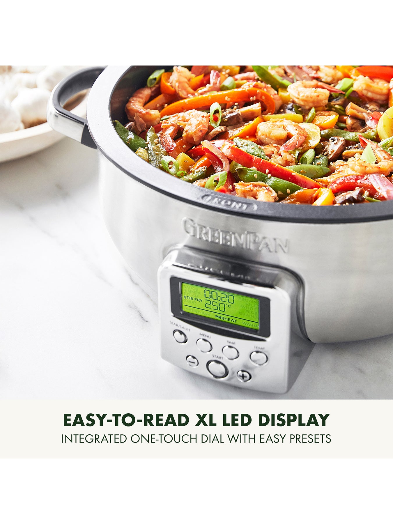 Elite Omnicooker 5.6L Multi Cooker Stainless Steel