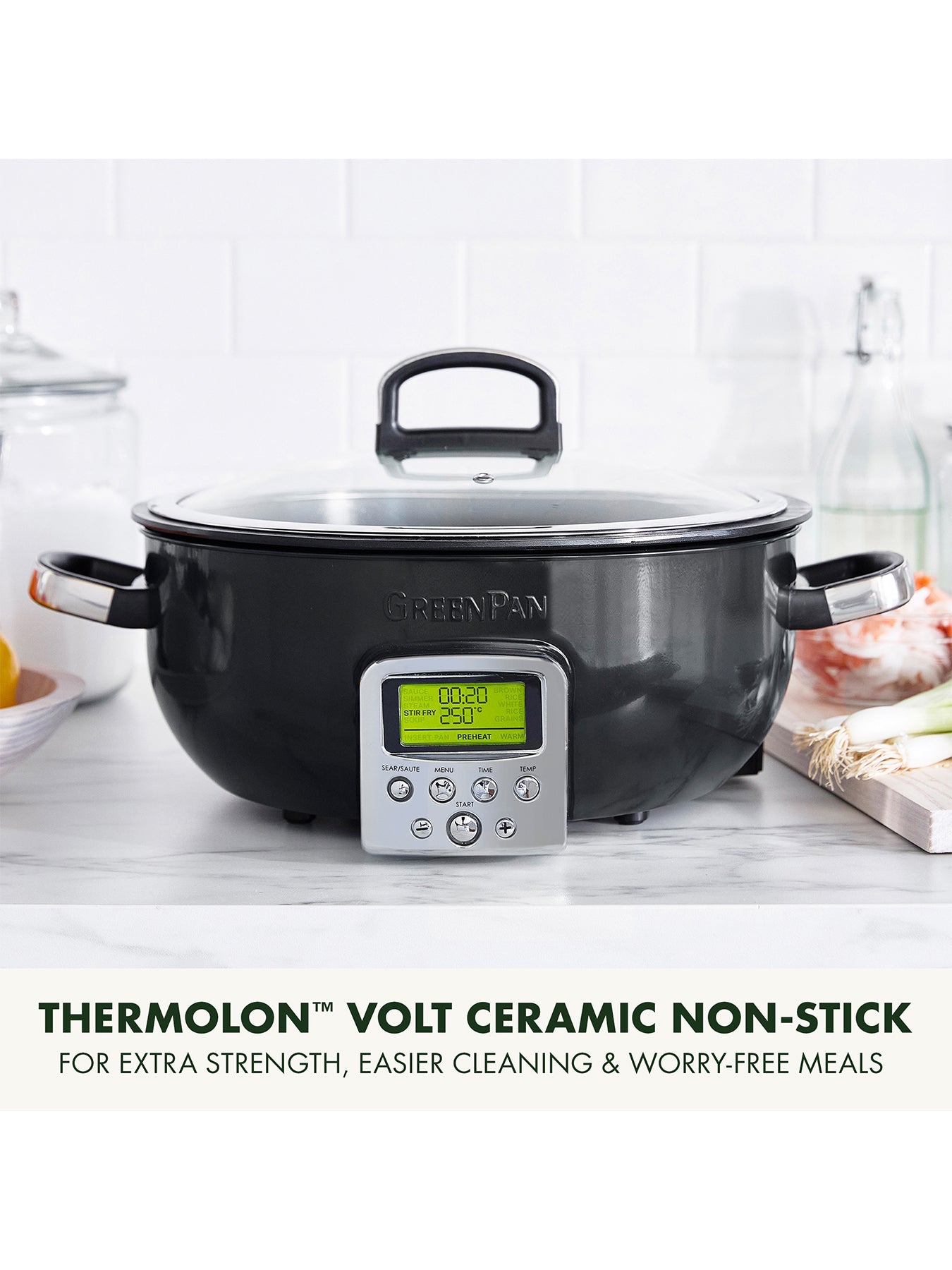 Elite Omnicooker 5.6L Multi Cooker Black