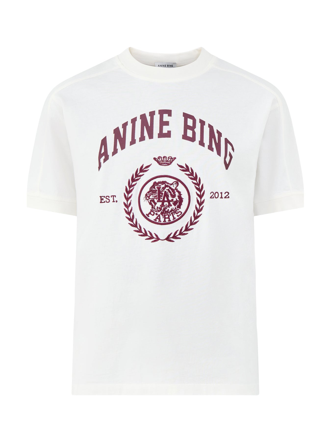 Jaylin Collegiate T-Shirt Cream