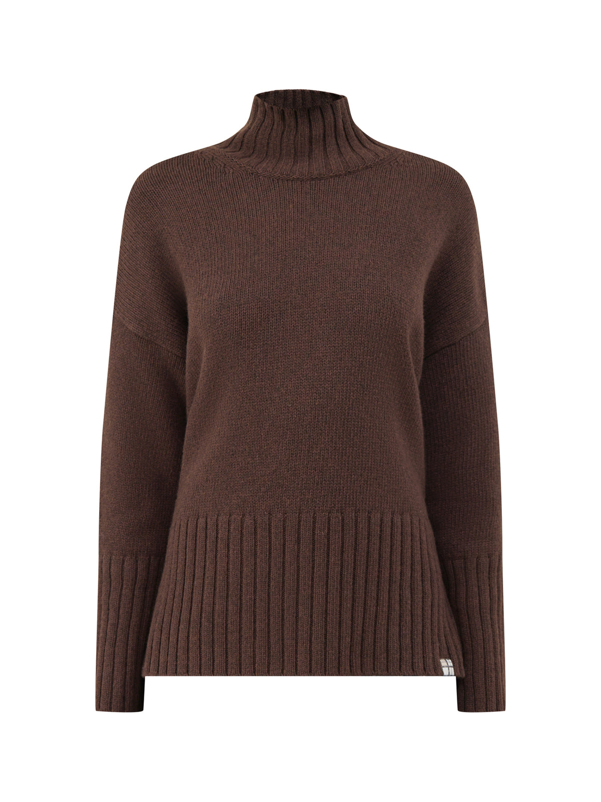 Cotton & Wool Blend May Knitted Jumper - Rustic