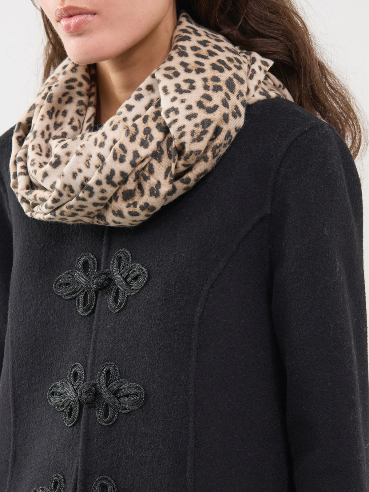 Beatrice Leopard Scarf