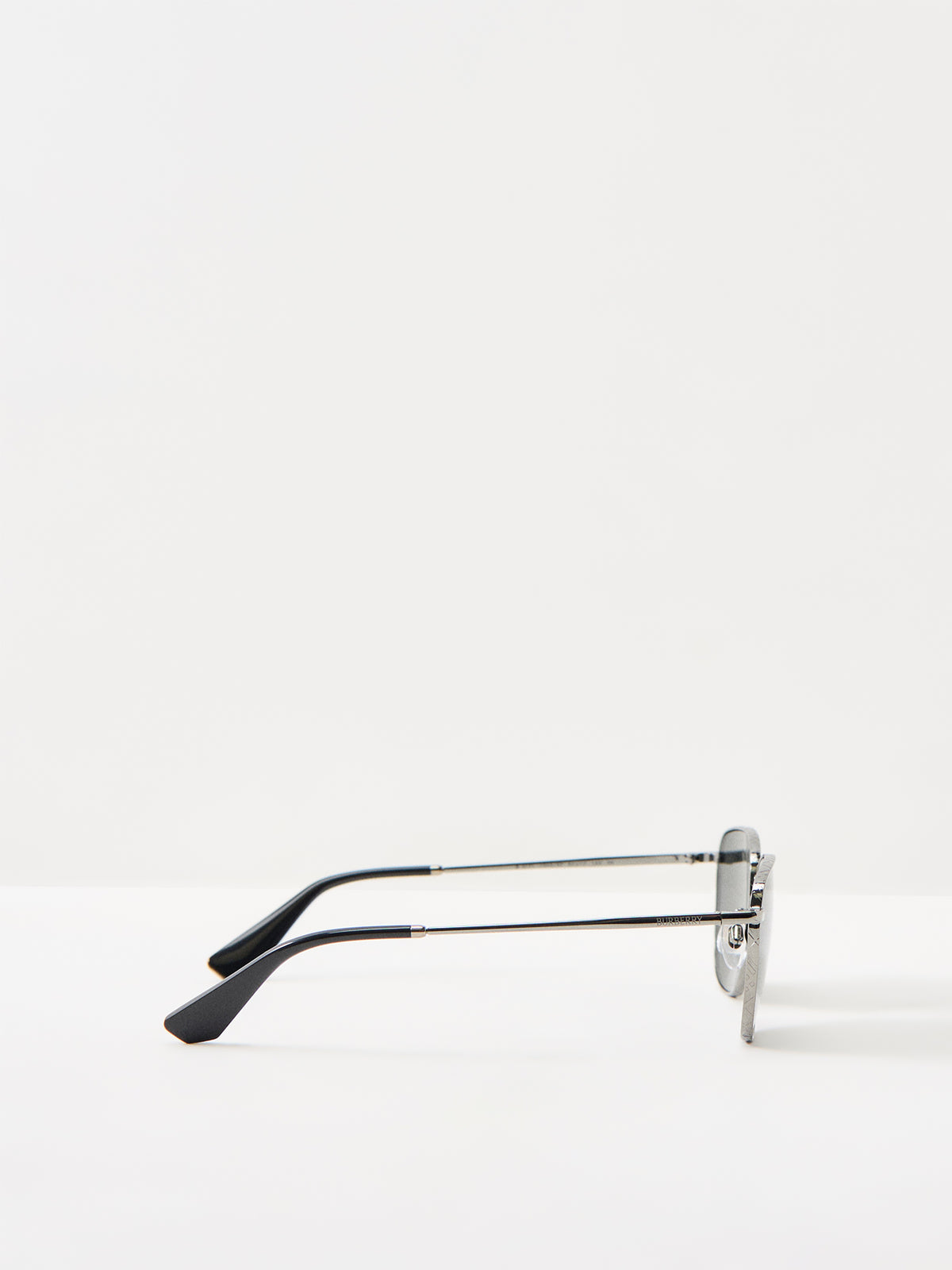 0BE3171 Metal Round Sunglasses Grey