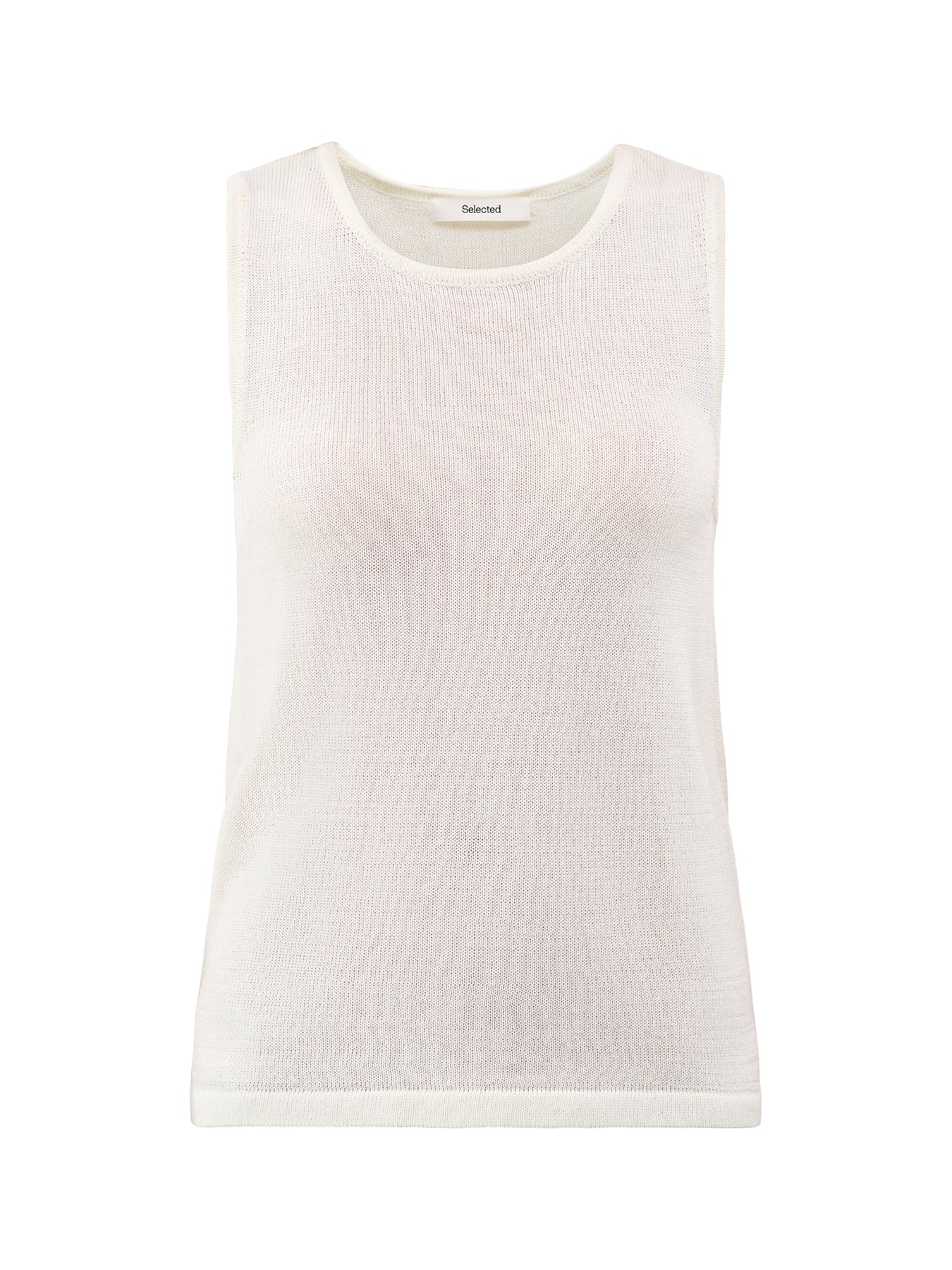 Moni Sleeveless Knit Top Beige