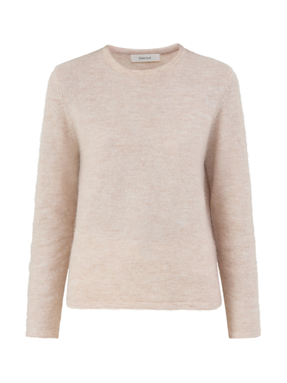 Lulu Crew Neck Jumper Cream