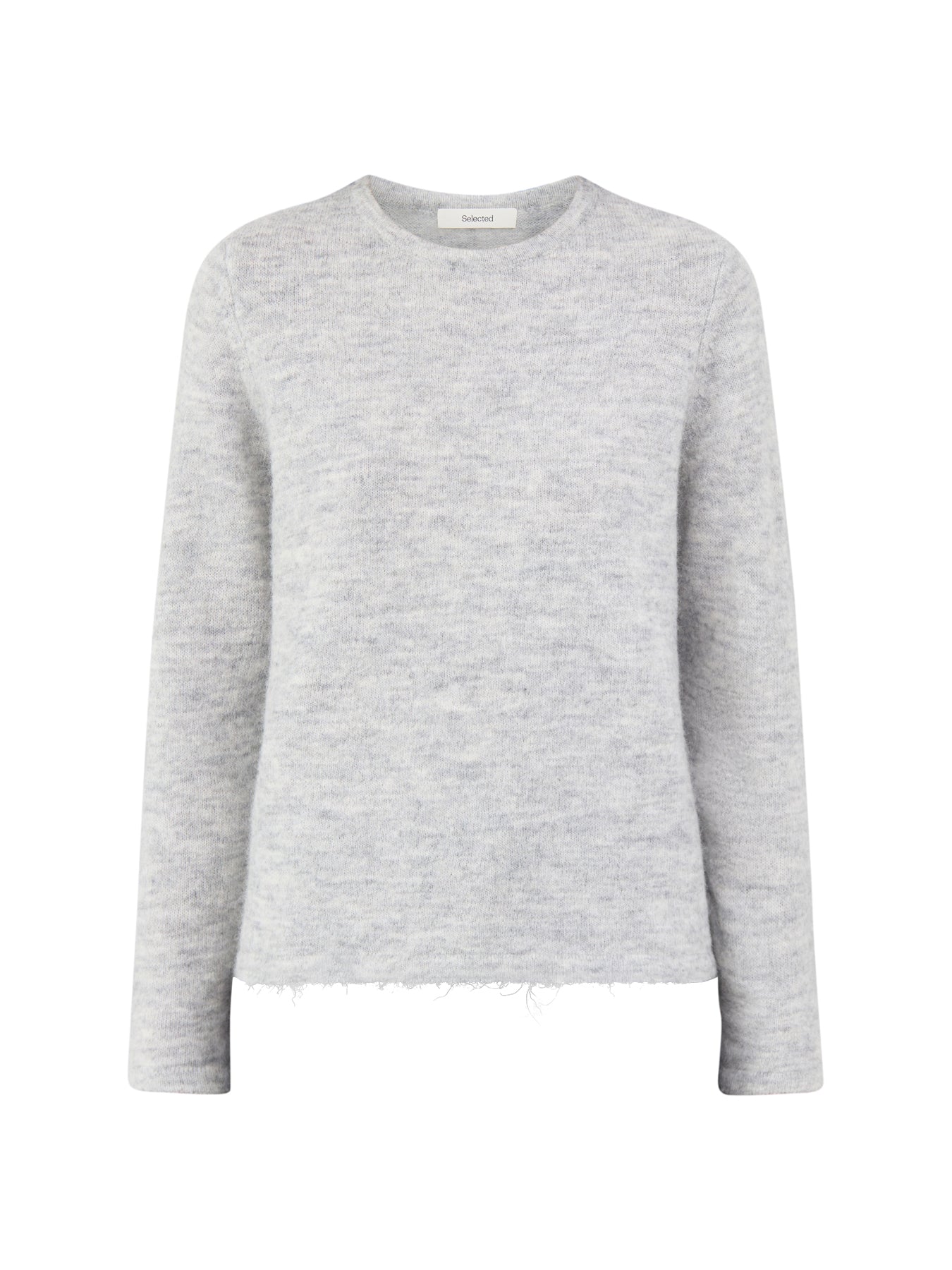 Lulu Crew Neck Jumper Grey