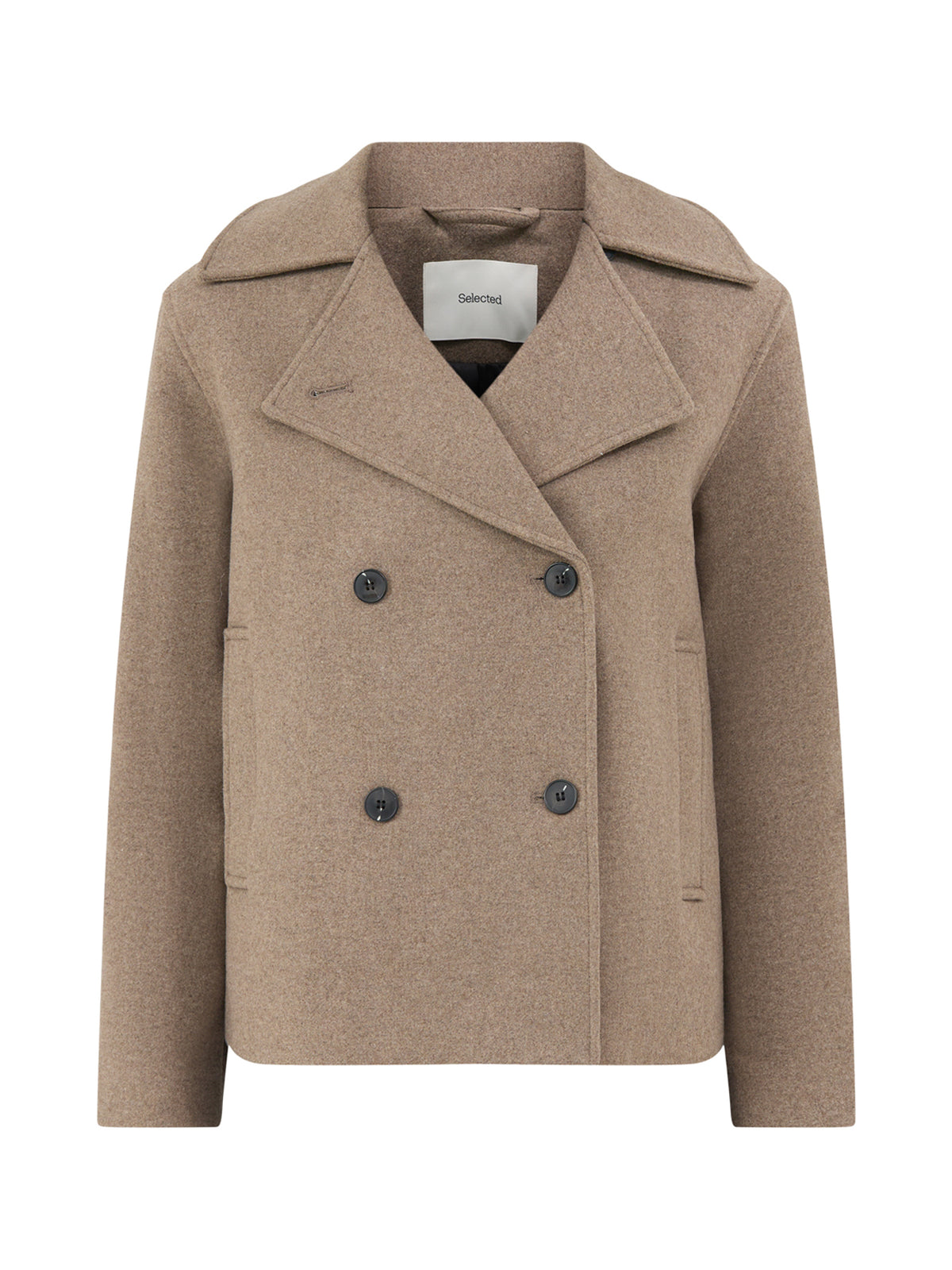 Recycled Wool Blend Zia-Alma Jacket - Fallen Rock