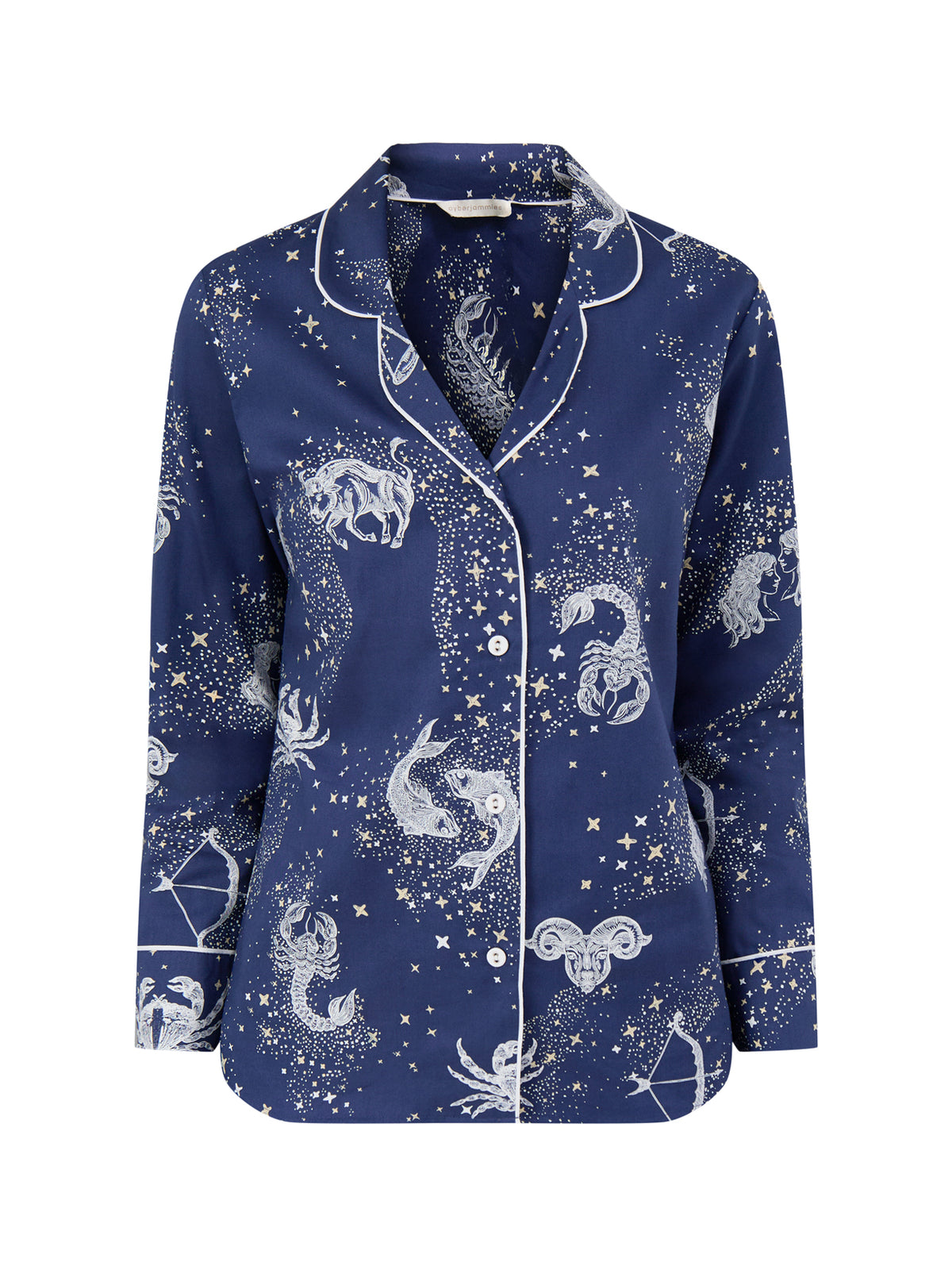 Zodiac Print Pyjama Top
