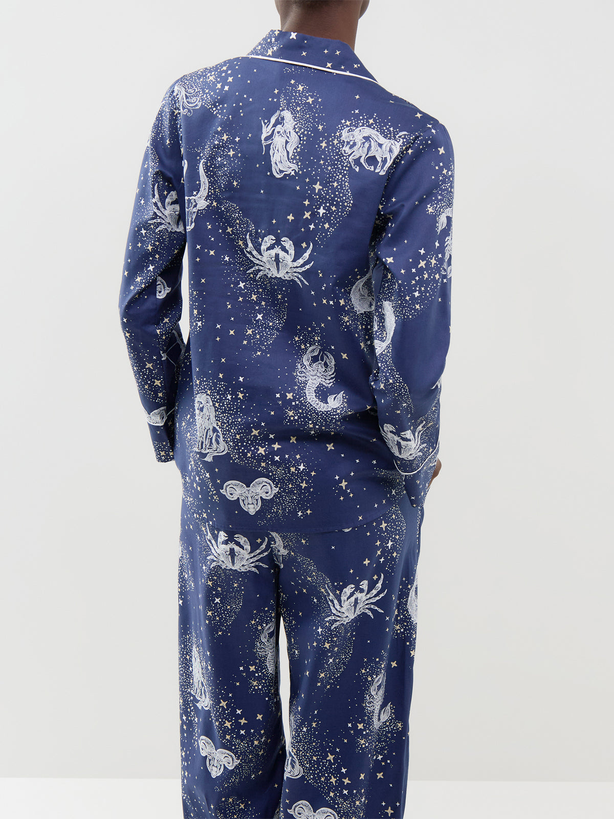 Zodiac Print Pyjama Top