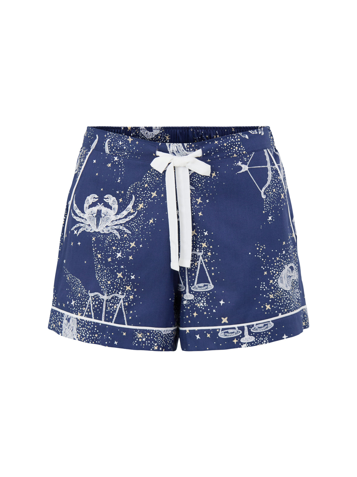 Zodiac Print Pyjama Shorts