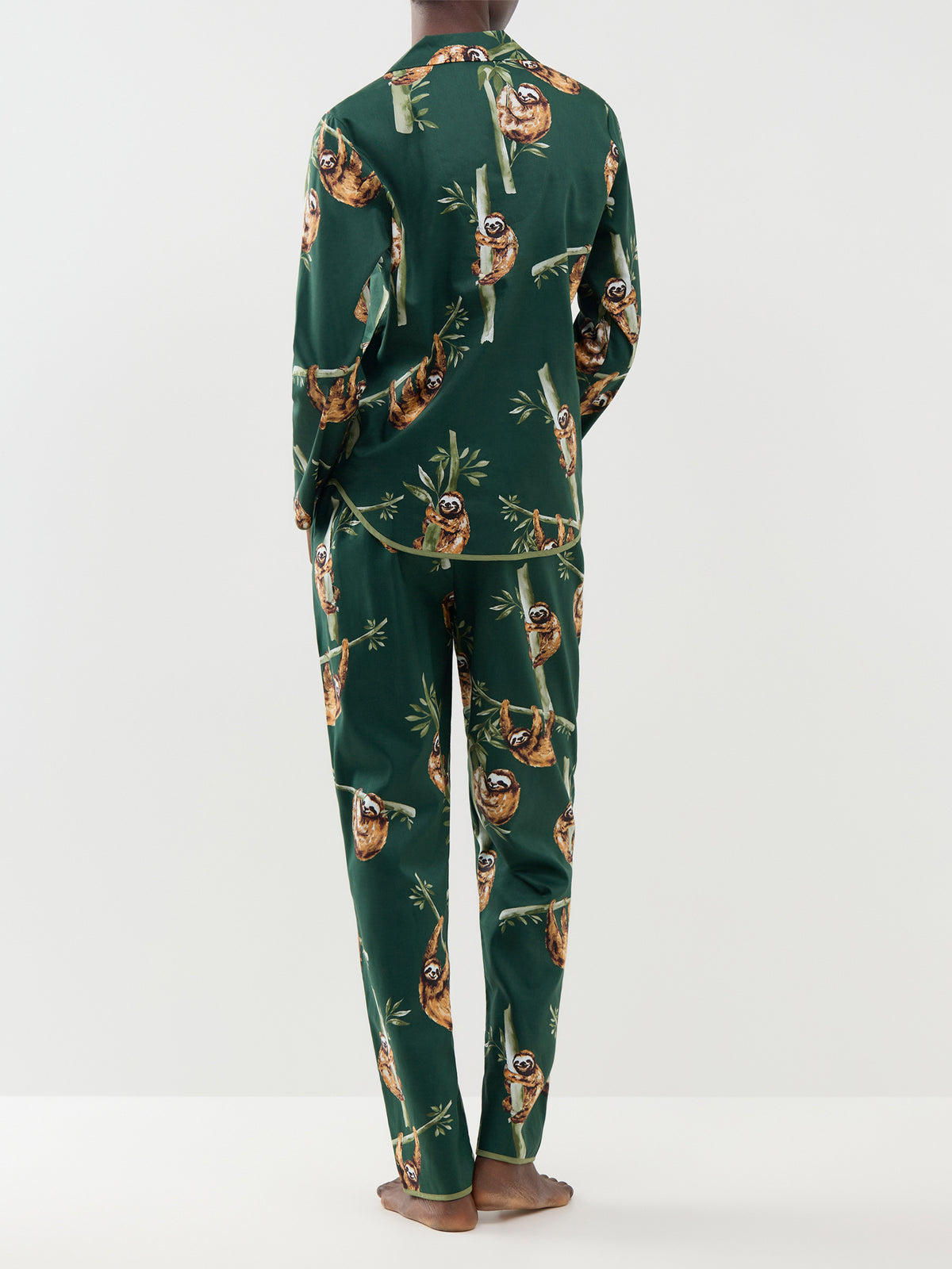 Sloth Print Pyjama Bottoms