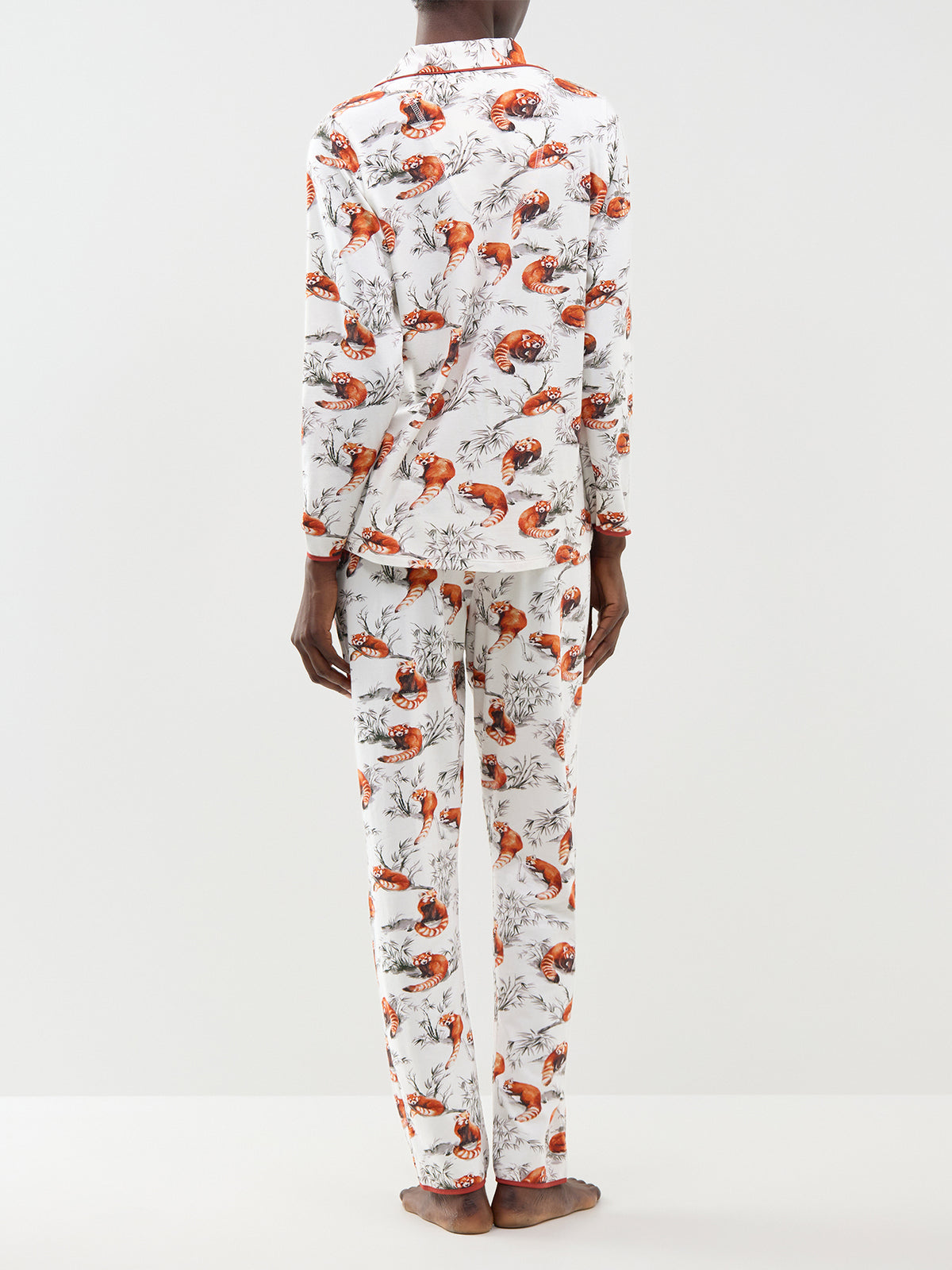 Fox Print Jersey Pyjama Bottoms