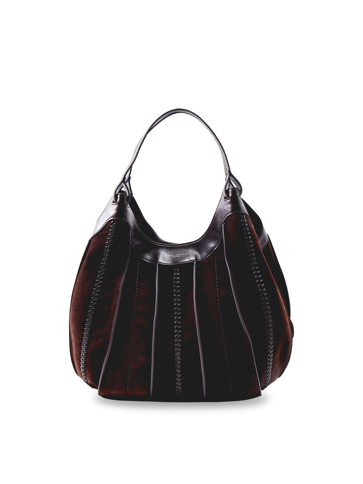 Women's DUA Large Leather Shoulder Bag