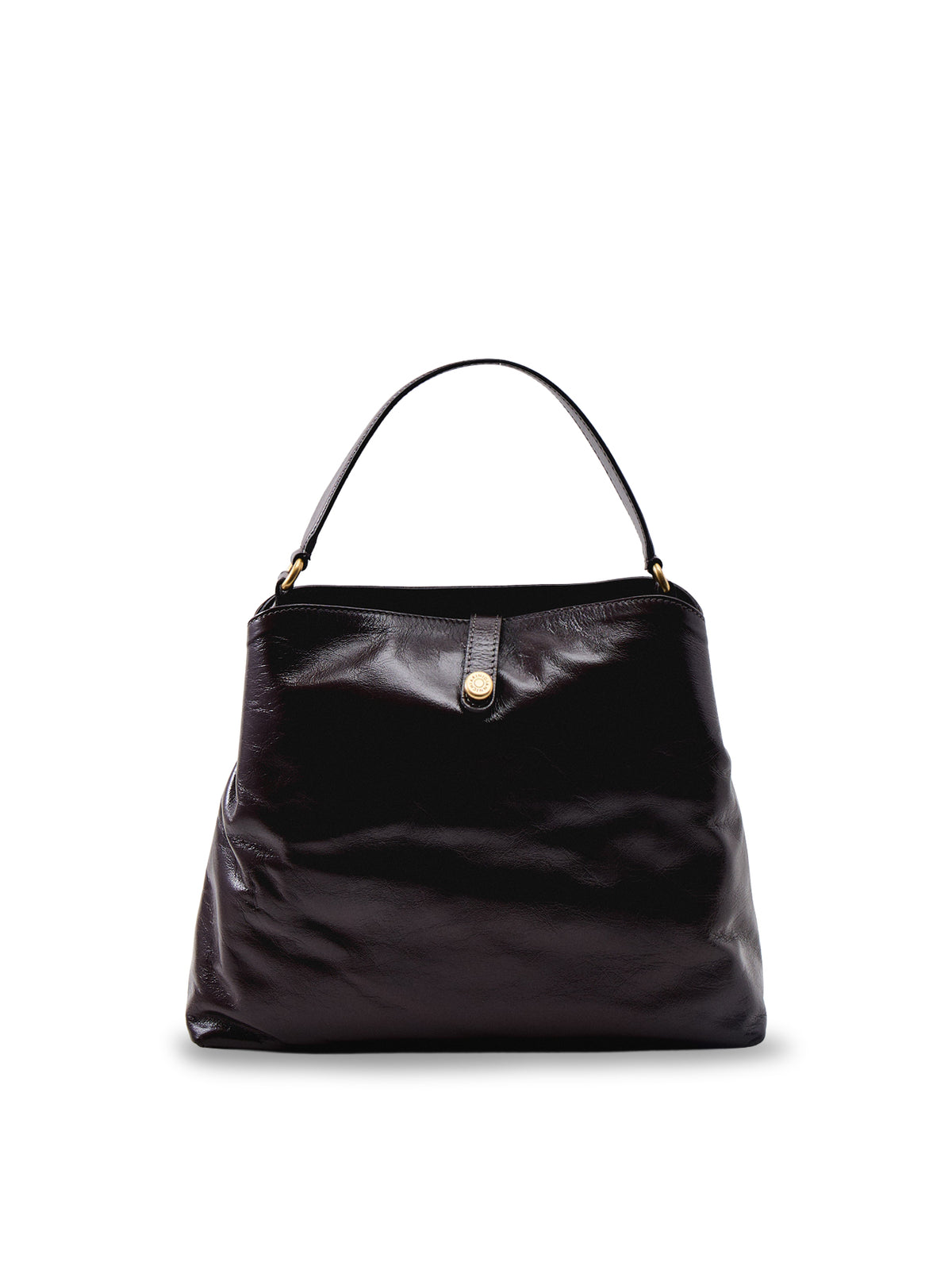 Women's FIONA Shiny Leather Shoulder Bag