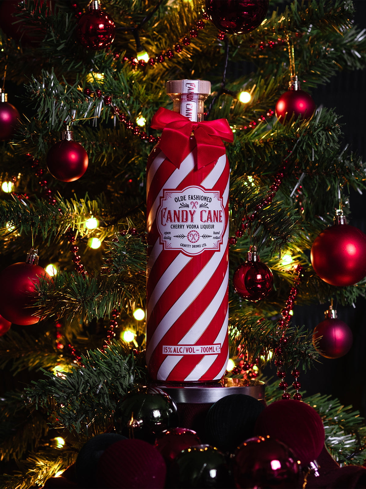 Candy Cane Cherry Vodka Liqueur