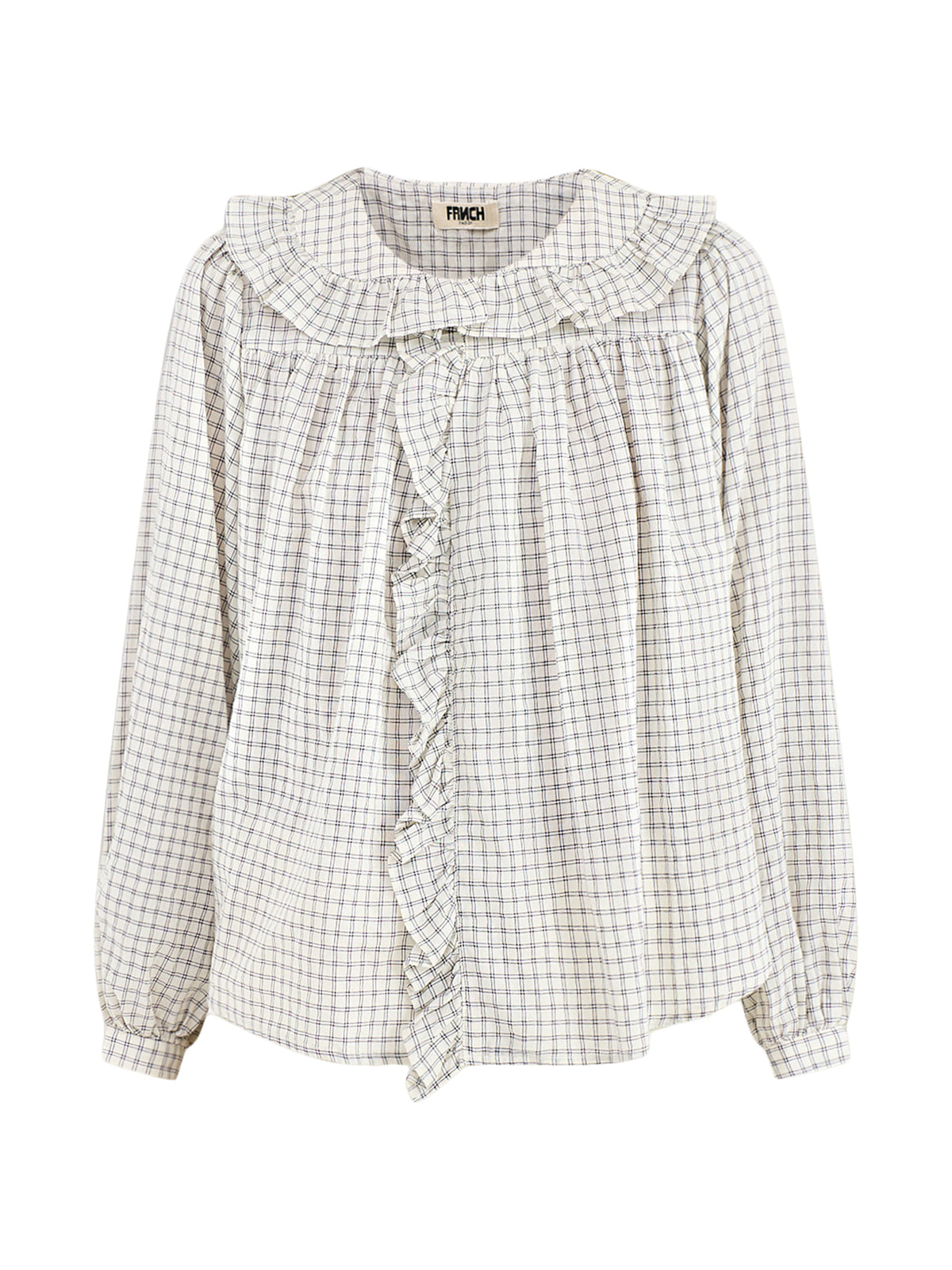 Cotton & Linen Dorset Blouse - White