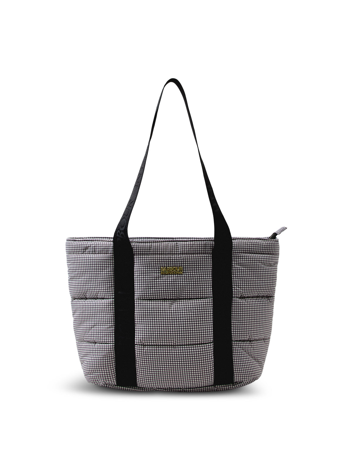 Monaco Check Tote Bag