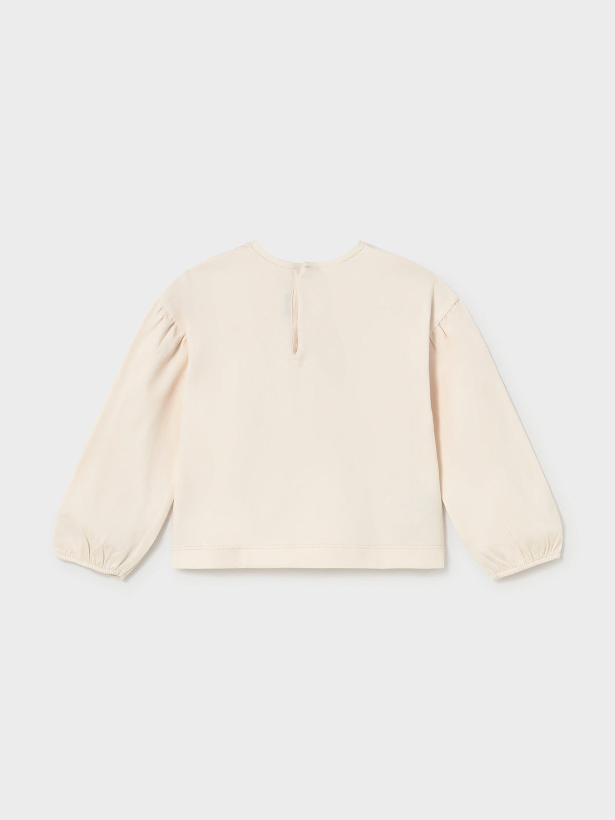 Baby Graphic Long Sleeve T-Shirt Cream