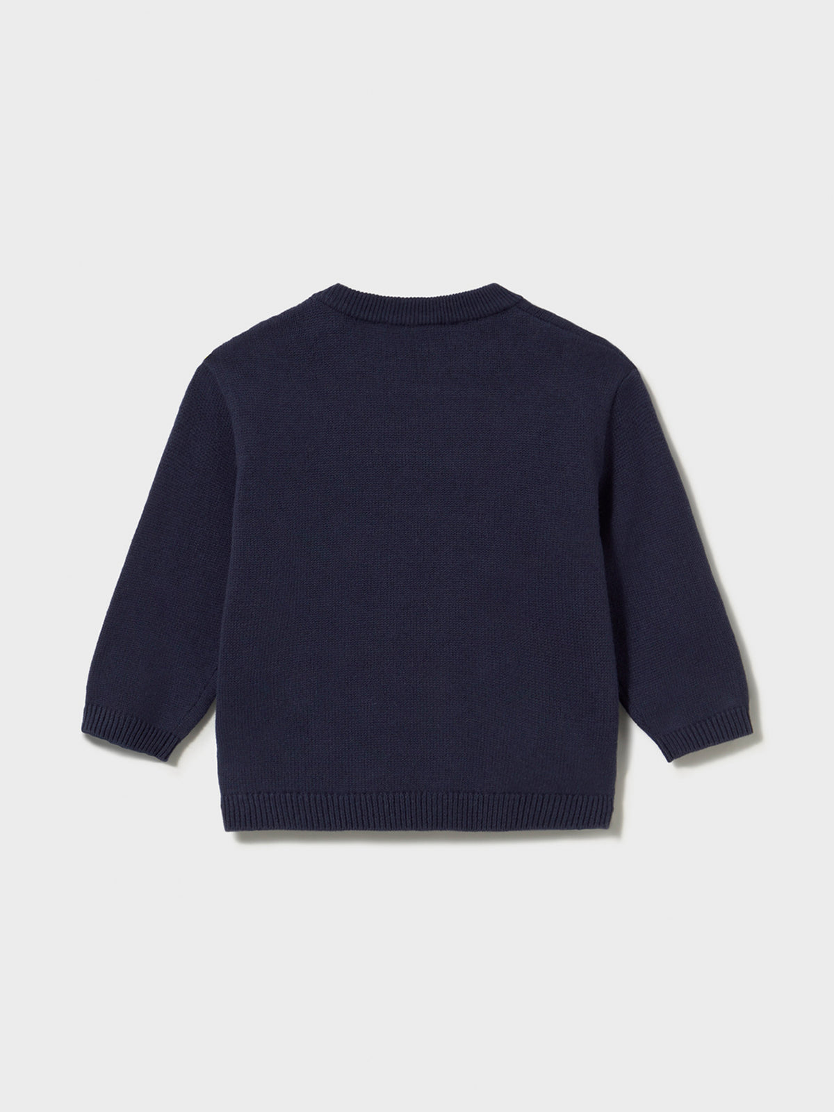 Baby's Cotton & Wool Character Intarsia Jumper