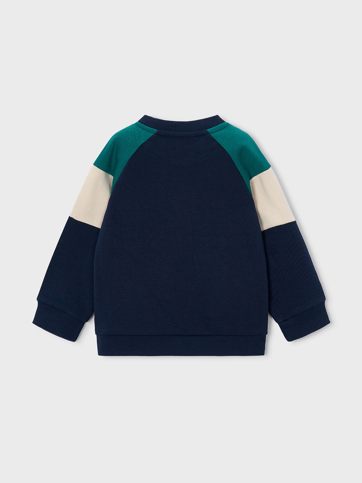 Kids' Colour Block Sweatshirt Blue