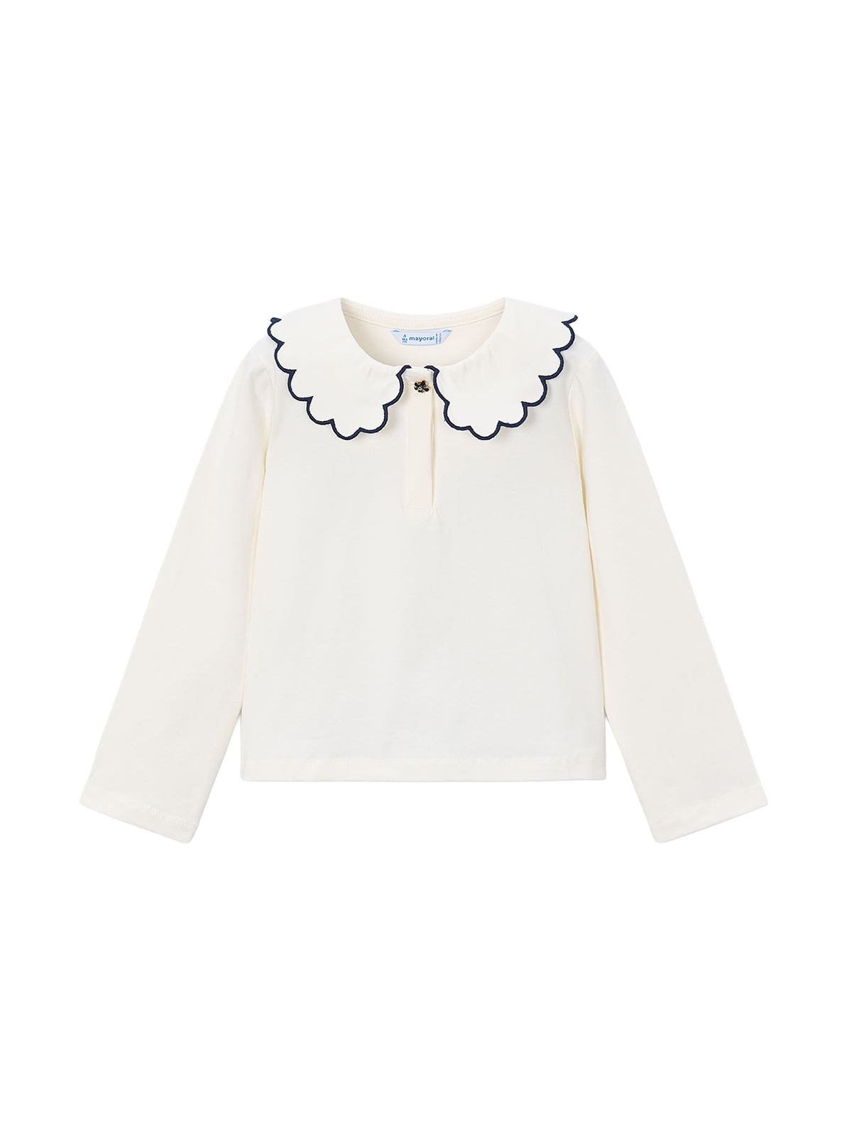 Kids' Polo Top Cream