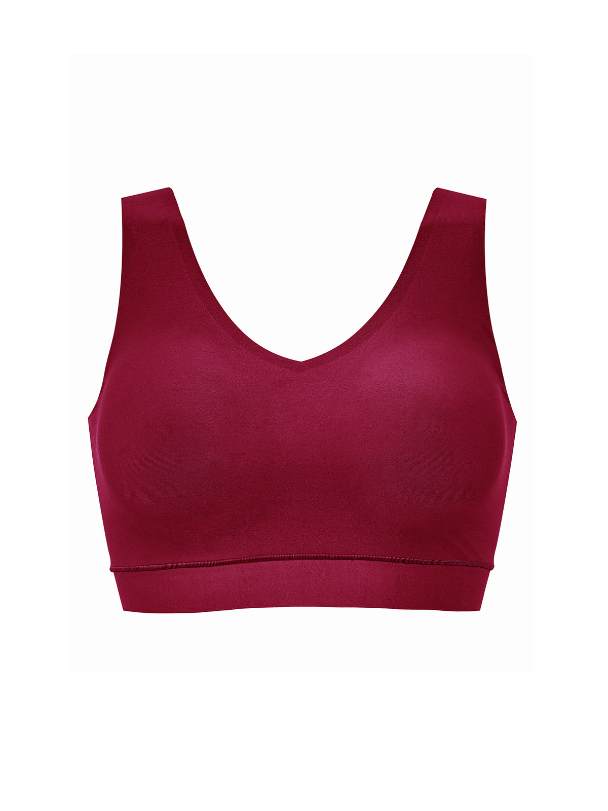 Women's Soft Stretch Padded Crop Top
