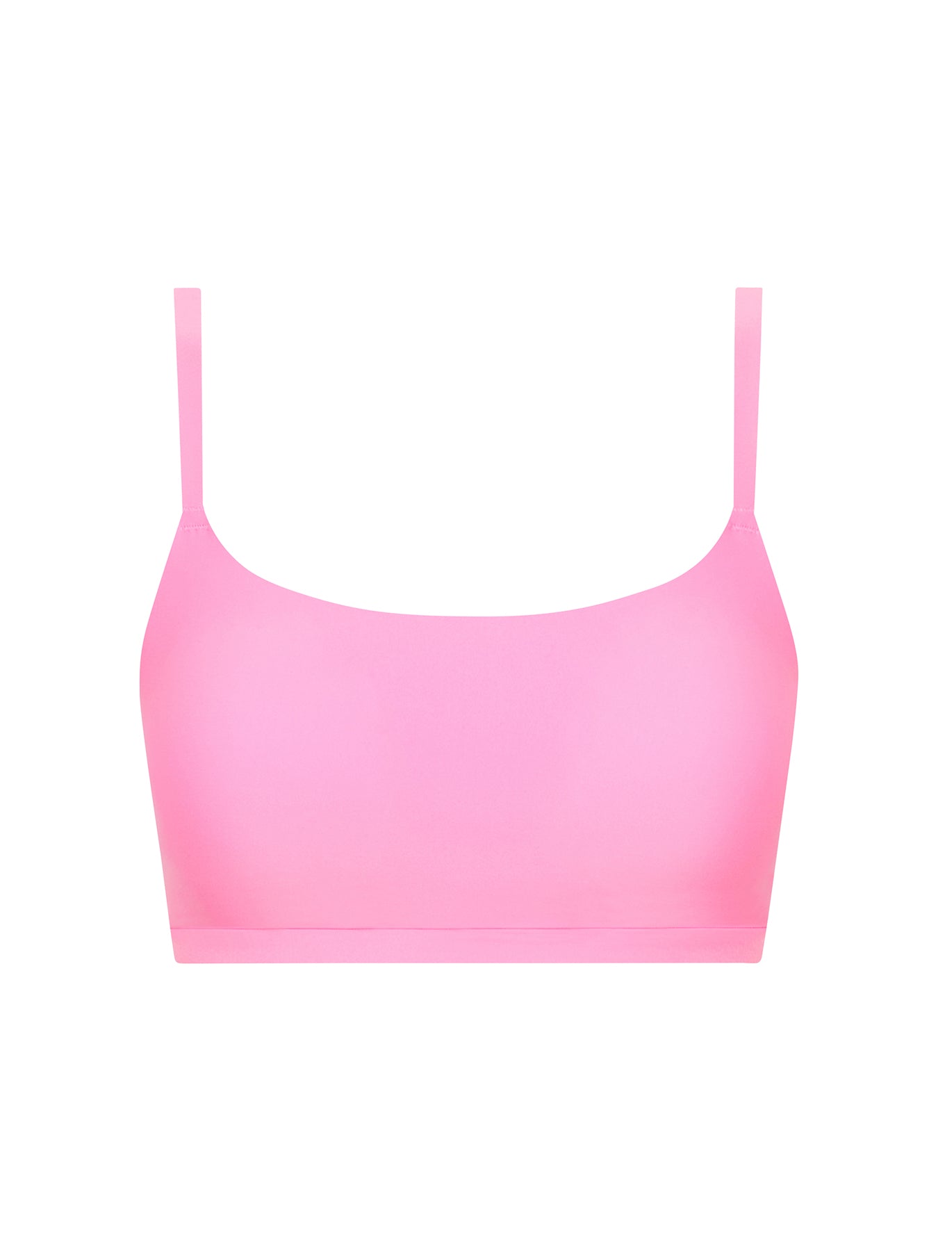 Soft Stretch Padded Bralette Pink