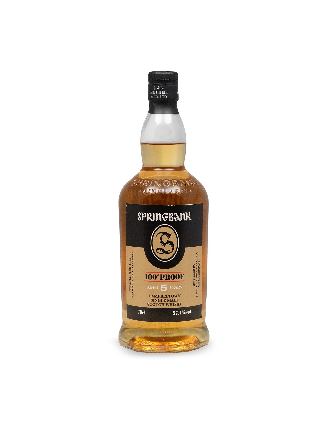 Springbank 5 Year Old 100 Proof Whisky