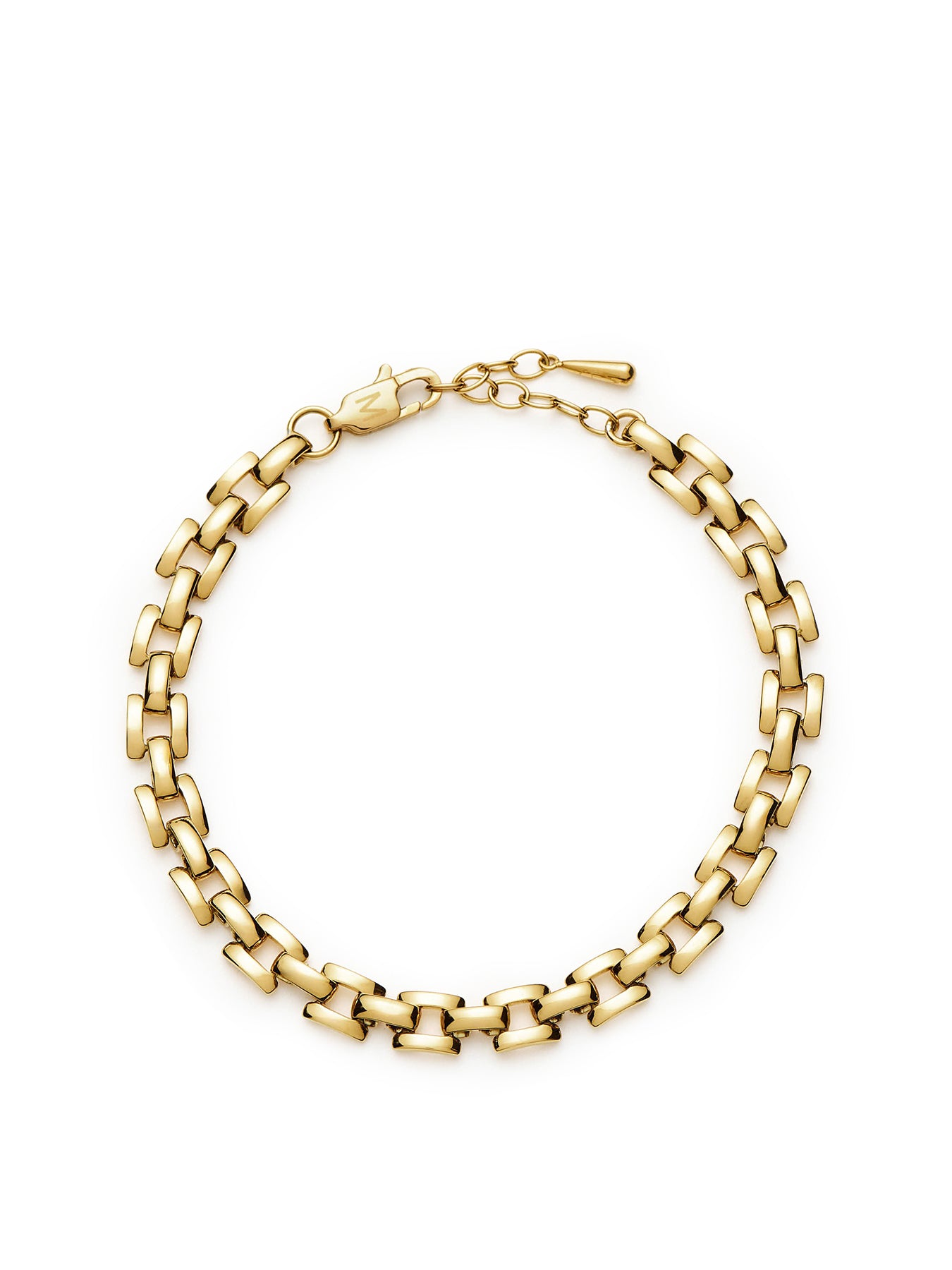 Missoma Timepiece Link Chain Bracelet Gold