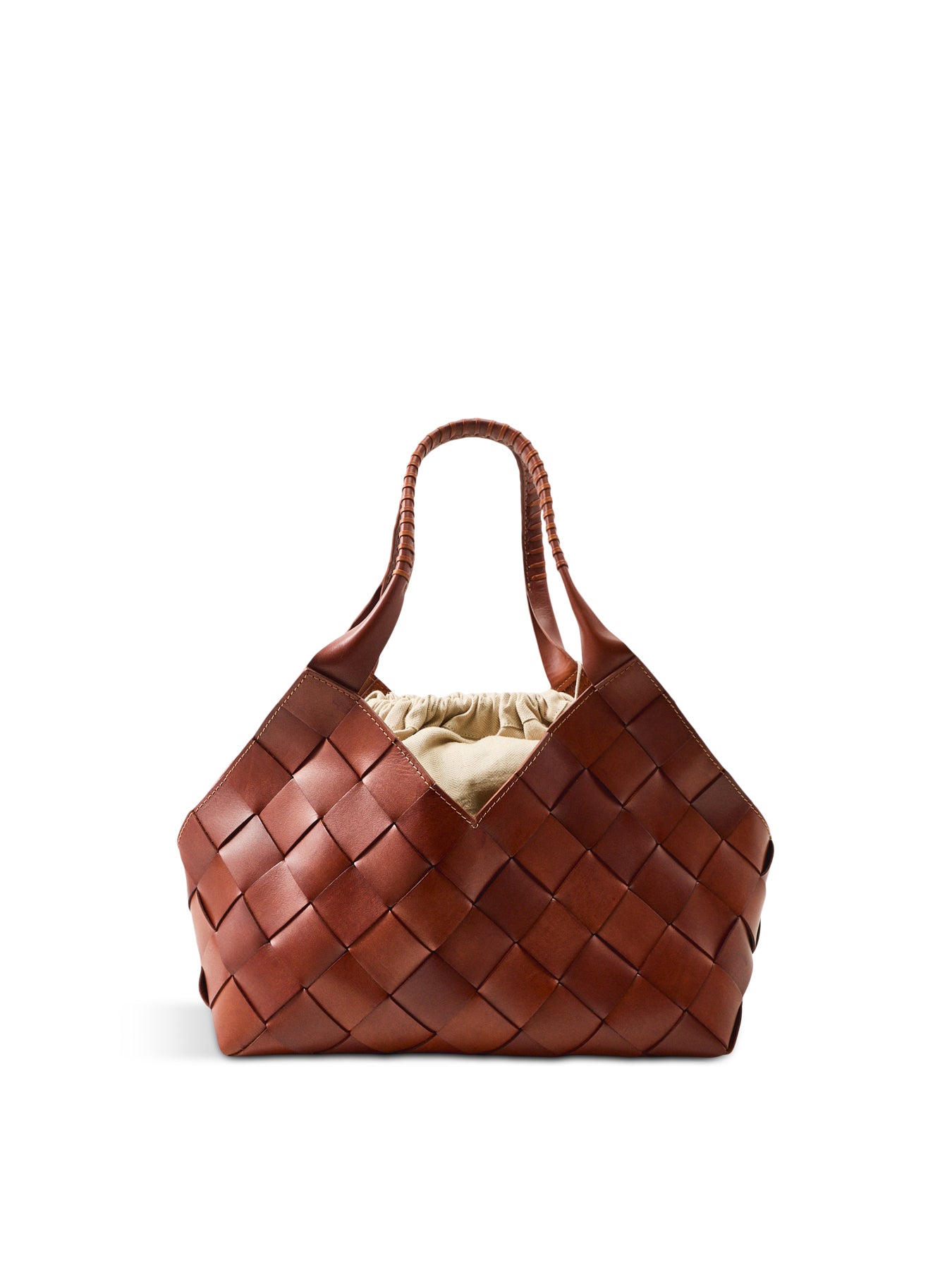 Castello Shoulder Tote Tan