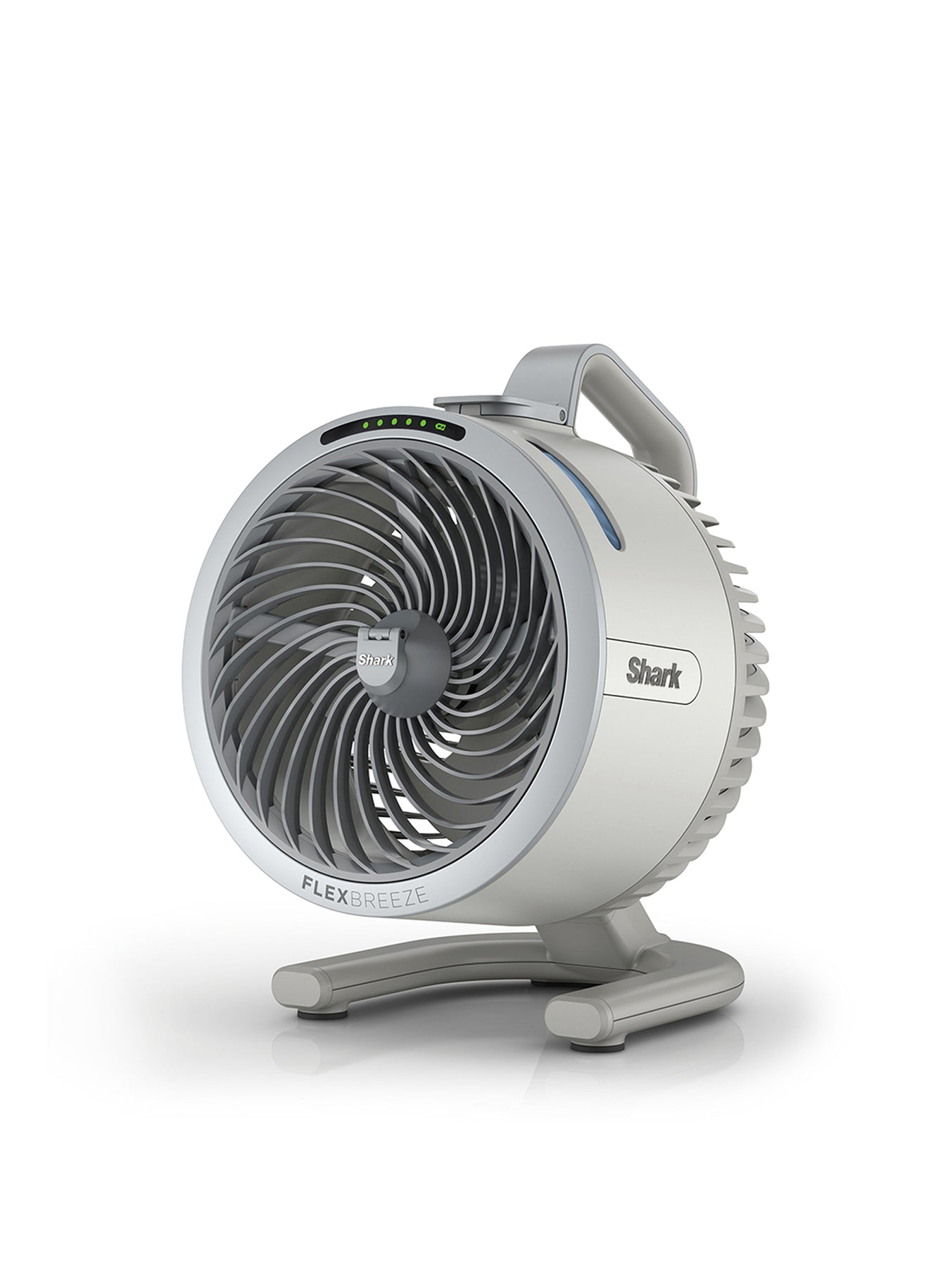 FlexBreeze HydroGo Portable Misting Fan Dove Silver