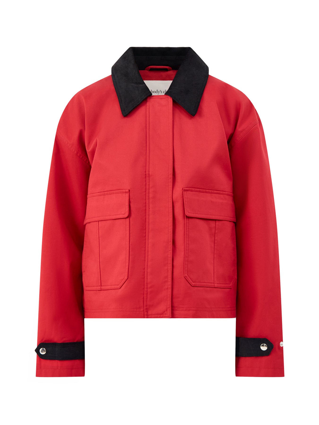 Cropped Freddie Barn Jacket Red