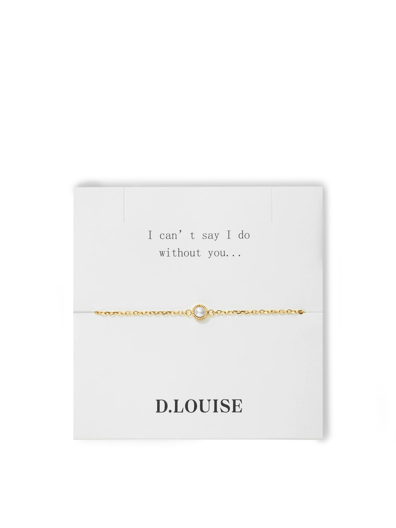 Bridesmaid Dainty Pearl Bracelet Gold