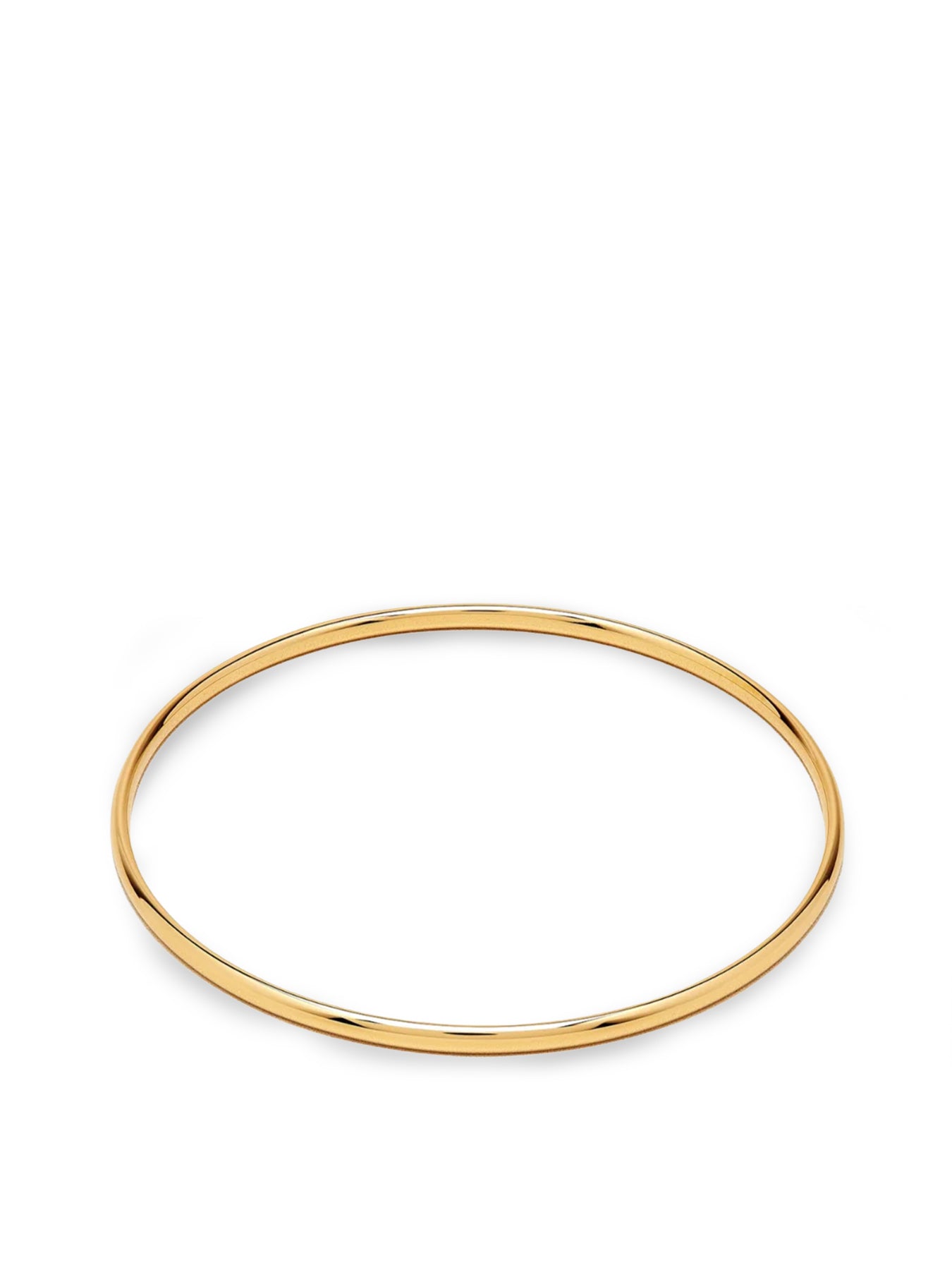 Classic Gold Bangle 03 Gold
