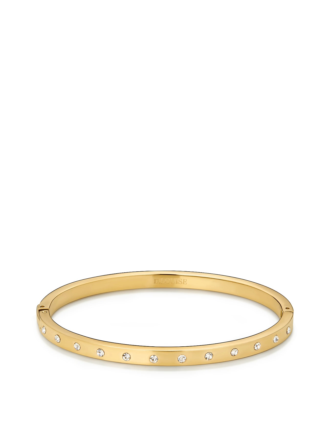 Eternity Bangle Slim 02 Gold