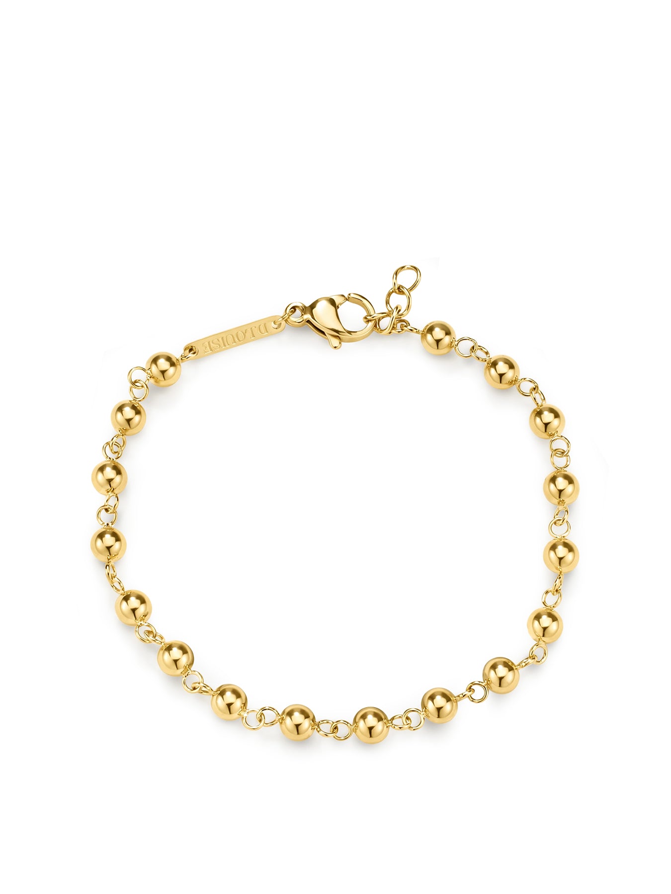 Bauble Bracelet 18cm Gold